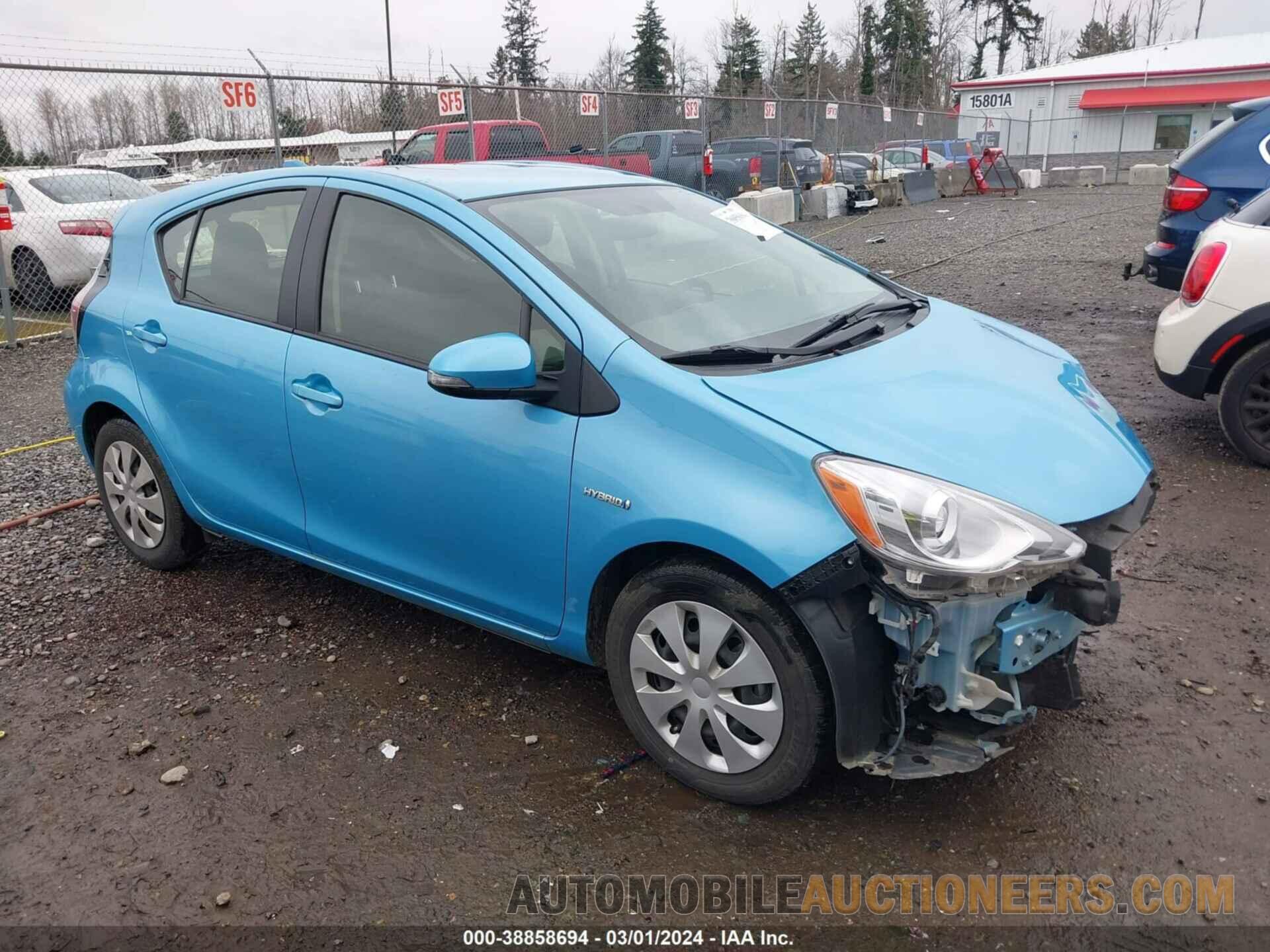 JTDKDTB3XG1135965 TOYOTA PRIUS C 2016