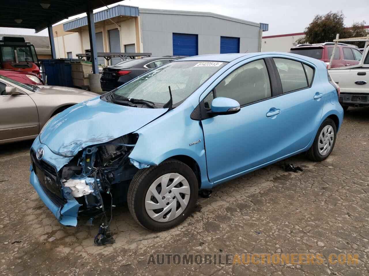 JTDKDTB3XG1136243 TOYOTA PRIUS 2016