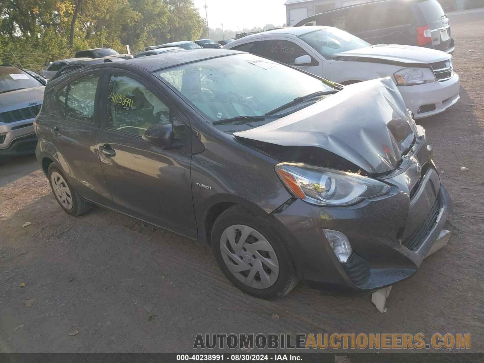 JTDKDTB3XG1137022 TOYOTA PRIUS C 2016