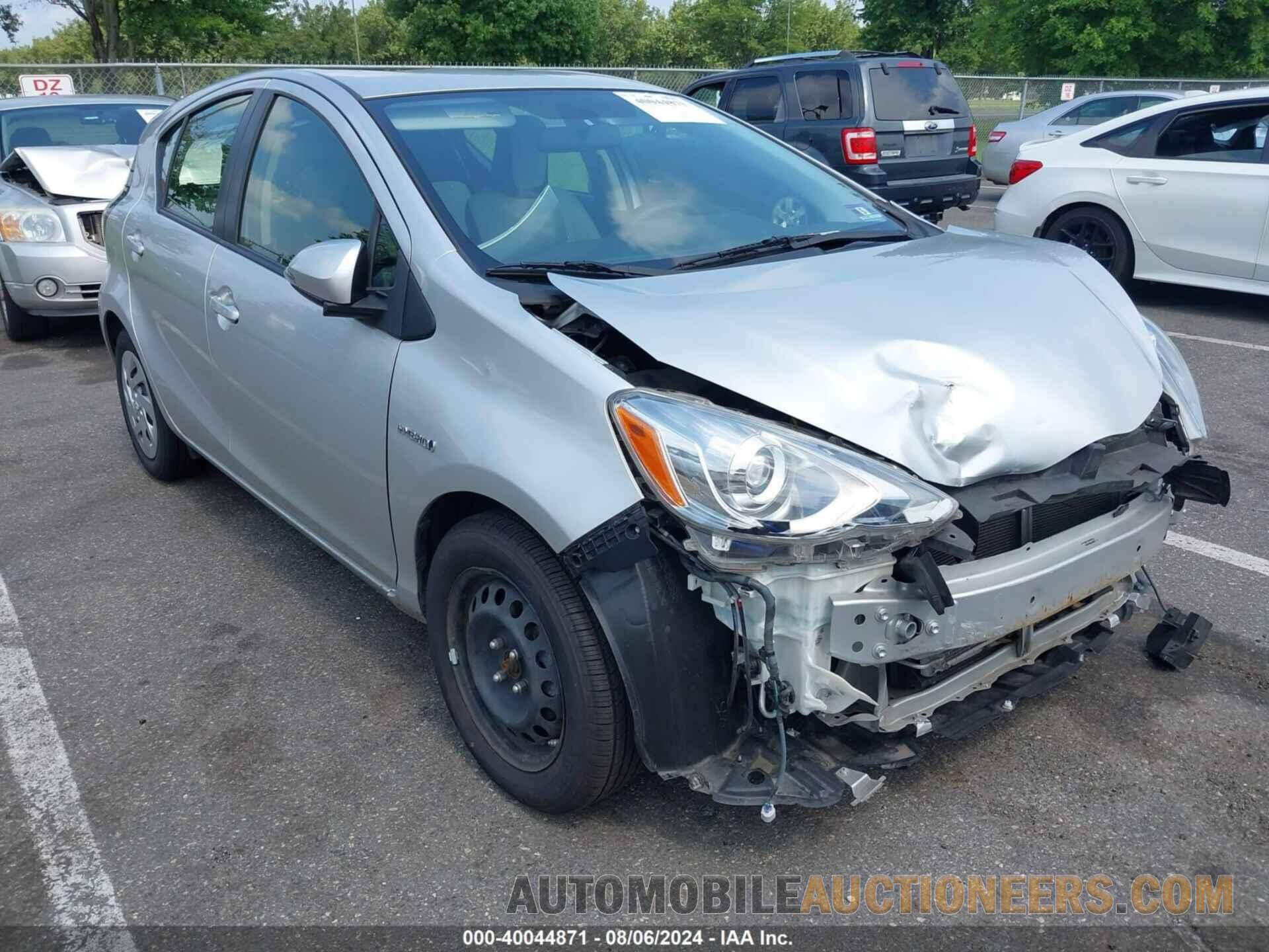 JTDKDTB3XG1590766 TOYOTA PRIUS C 2016