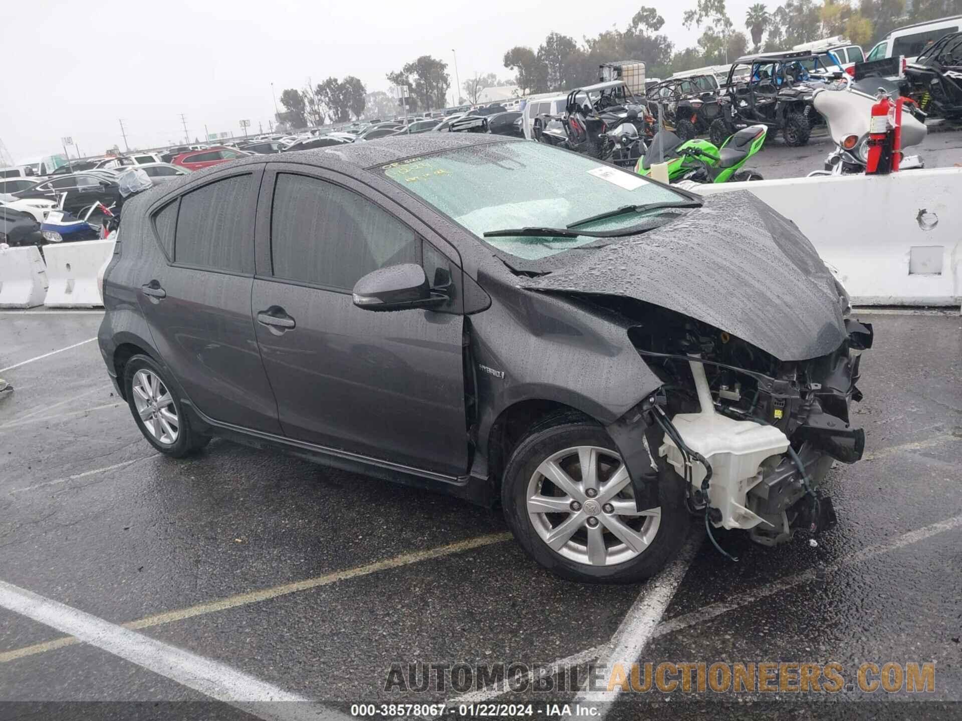 JTDKDTB3XH1596021 TOYOTA PRIUS C 2017