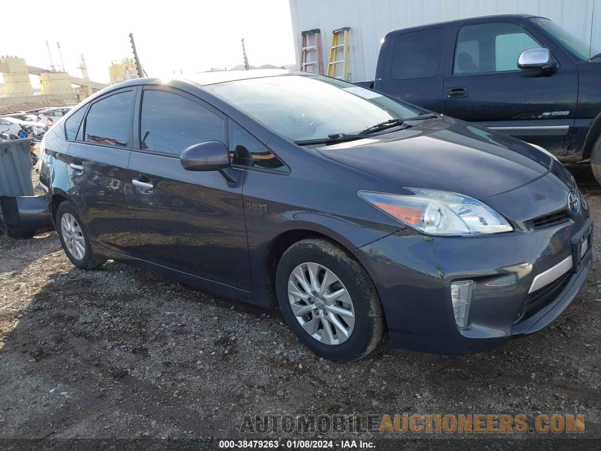 JTDKN3DP0F3072777 TOYOTA PRIUS PLUG-IN 2015