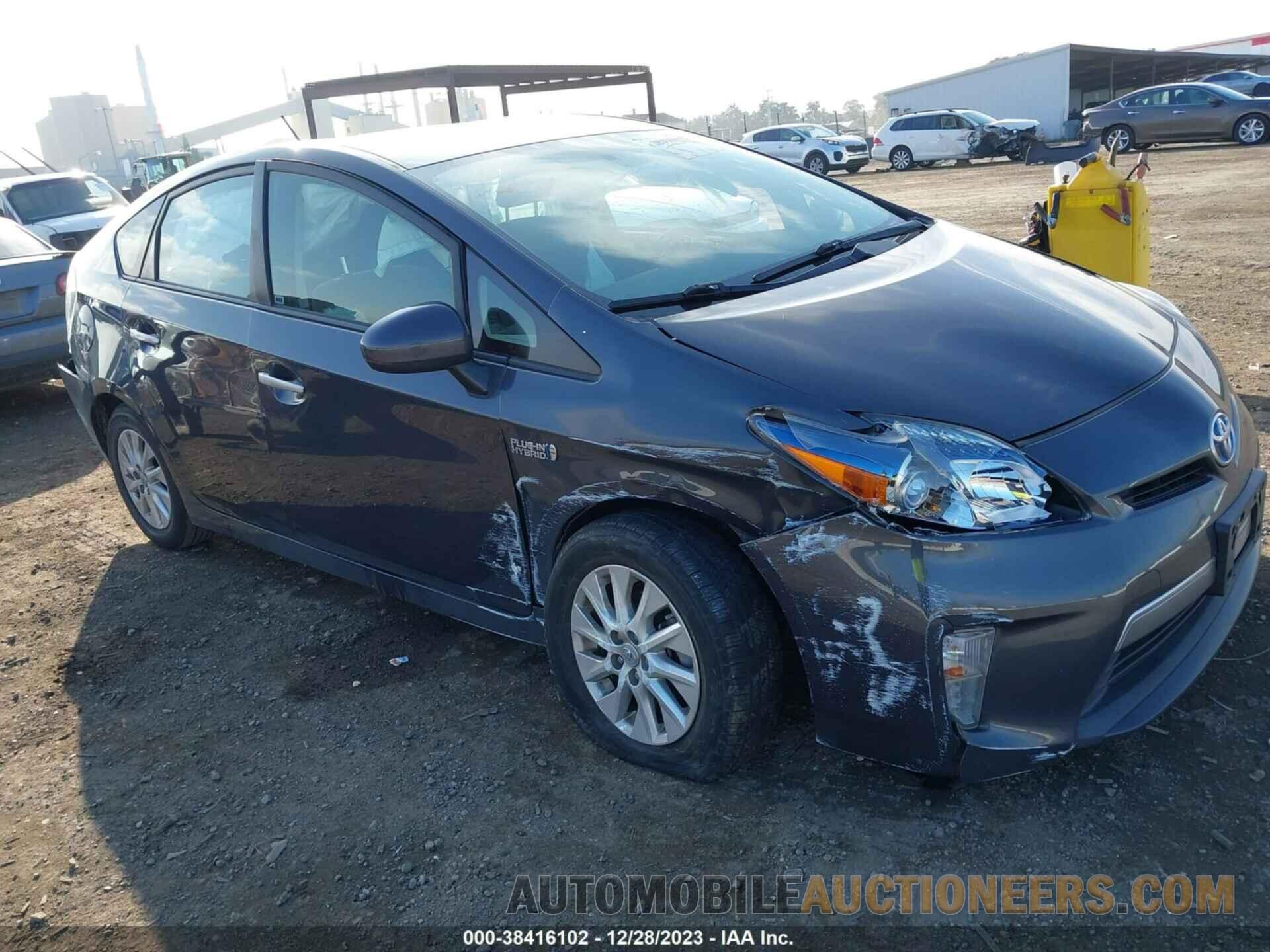 JTDKN3DP1F3070746 TOYOTA PRIUS PLUG-IN 2015