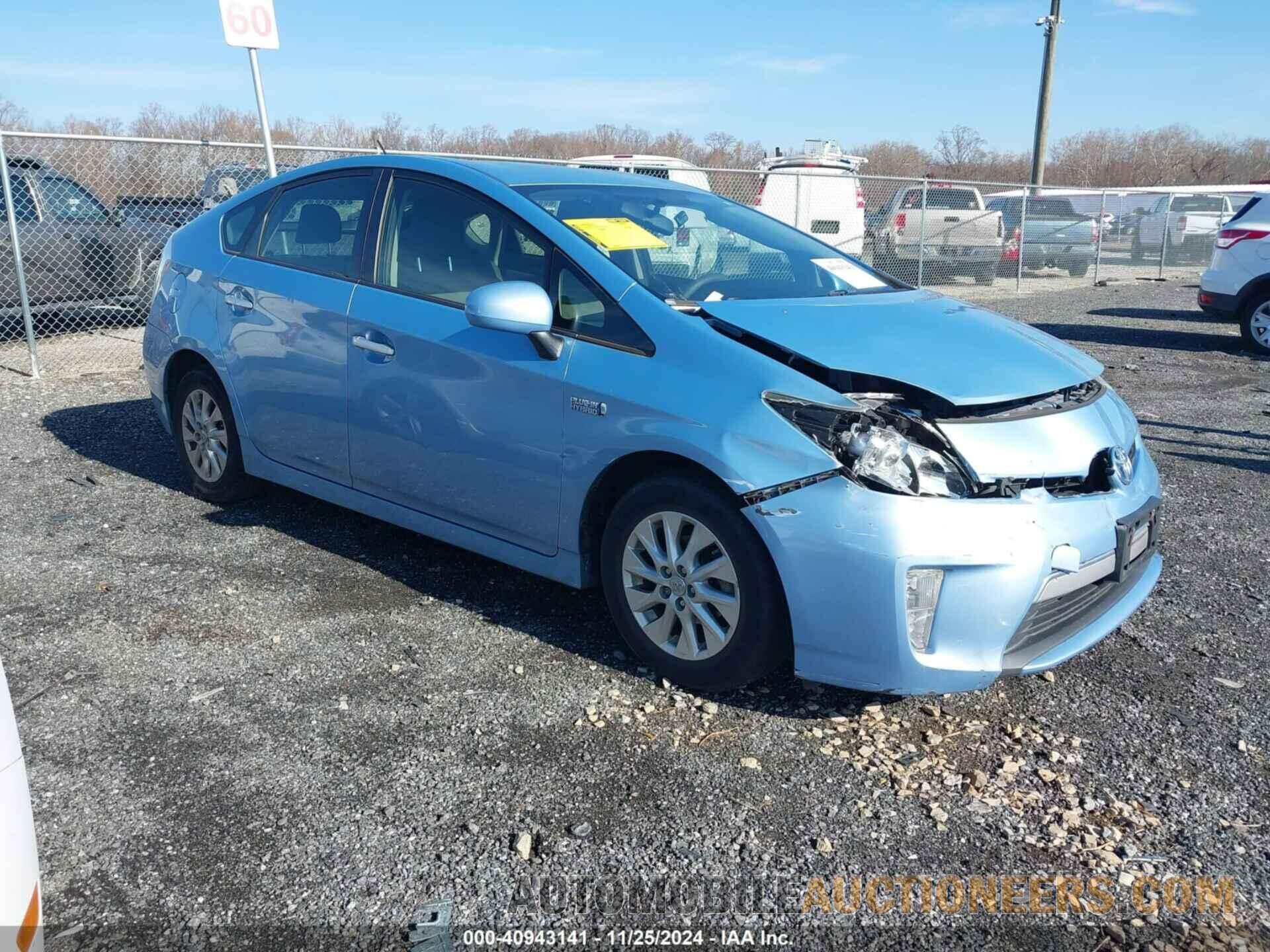 JTDKN3DP2C3021535 TOYOTA PRIUS PLUG-IN 2012