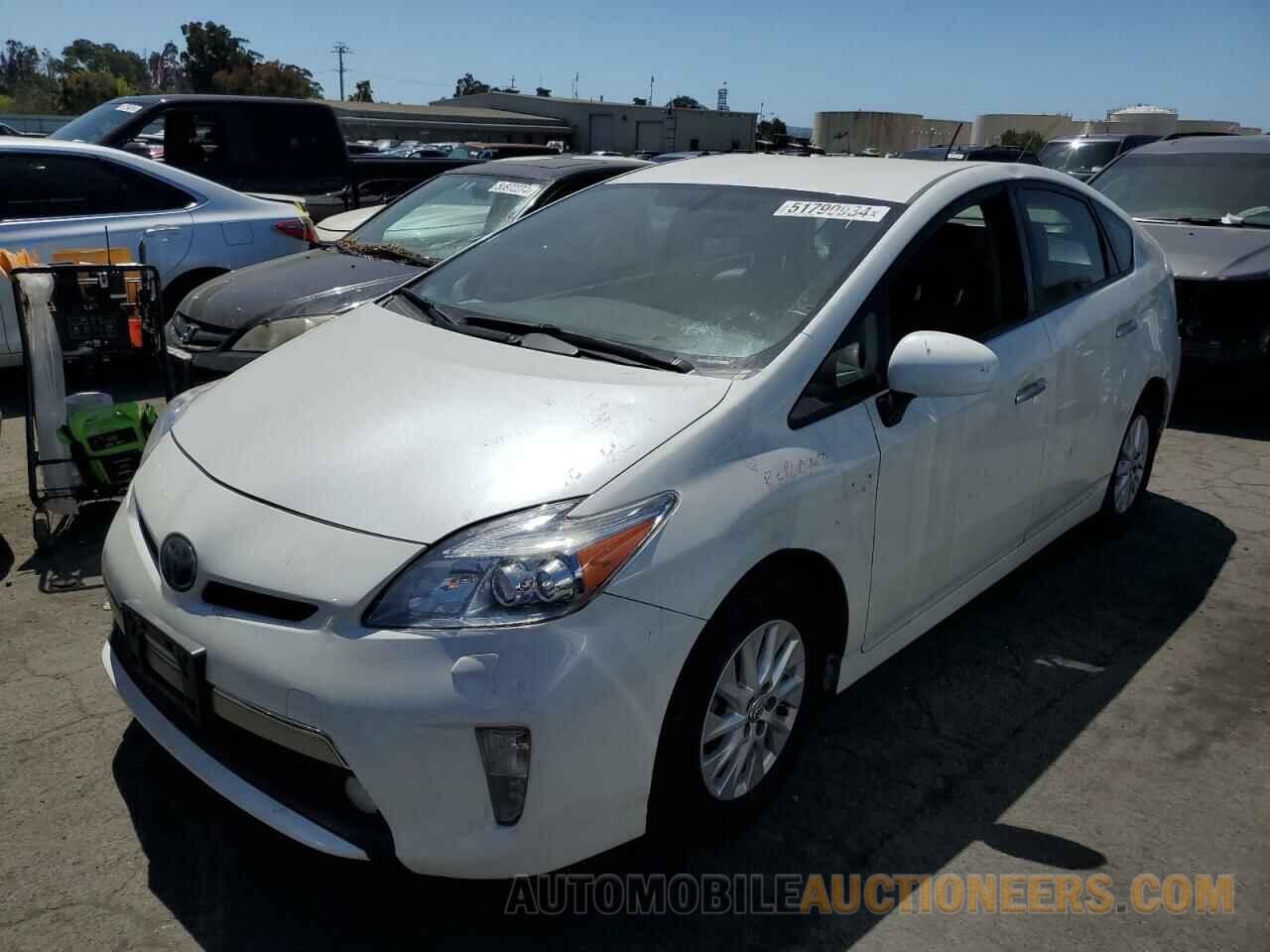 JTDKN3DP2F3075387 TOYOTA PRIUS 2015