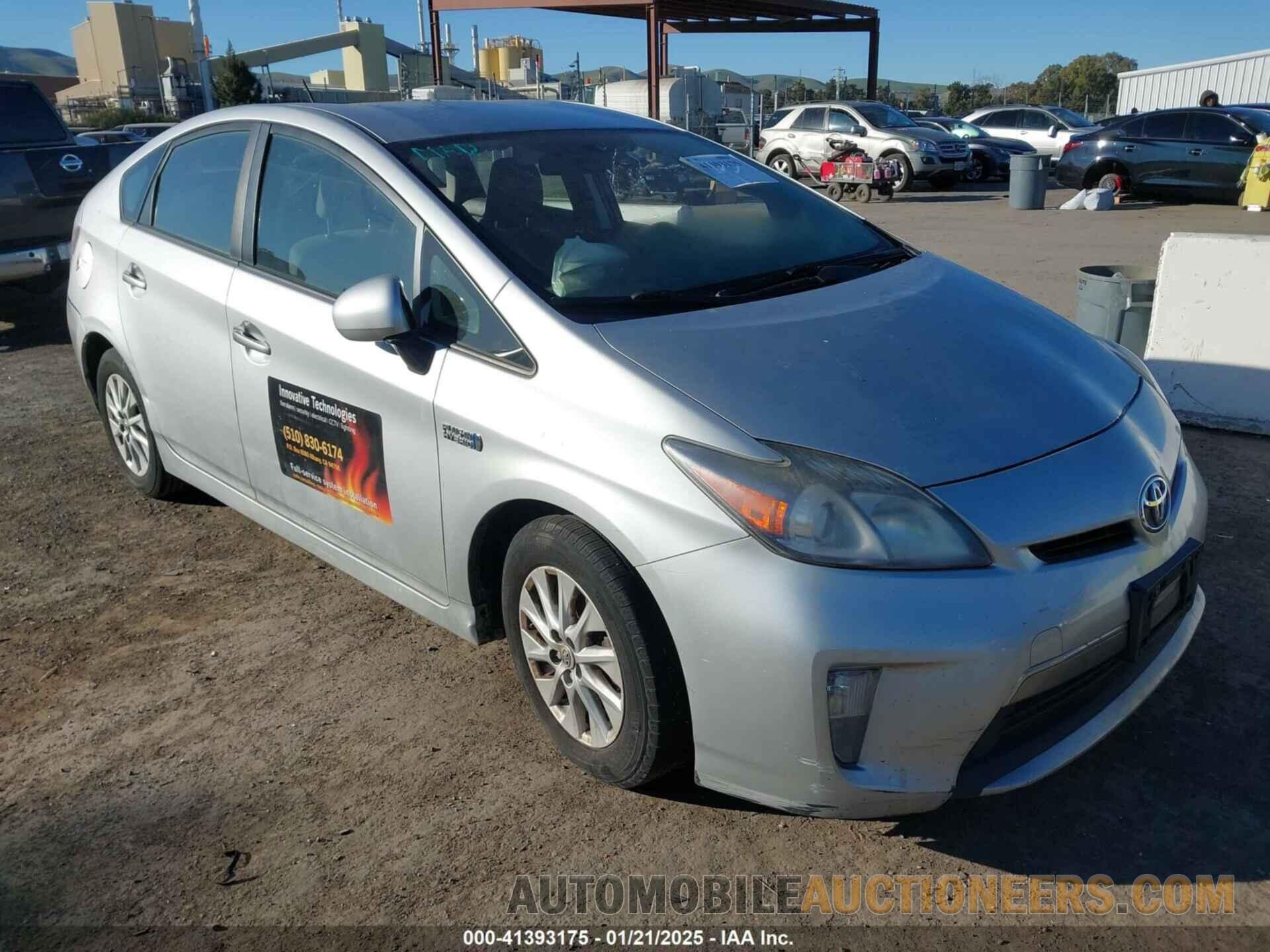 JTDKN3DP3C3026078 TOYOTA PRIUS PLUG-IN 2012