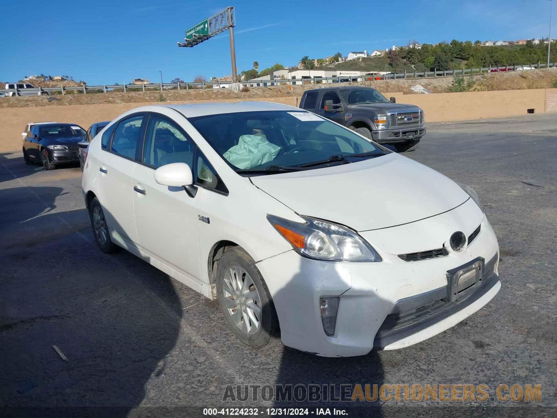 JTDKN3DP3F3074507 TOYOTA PRIUS PLUG-IN 2015