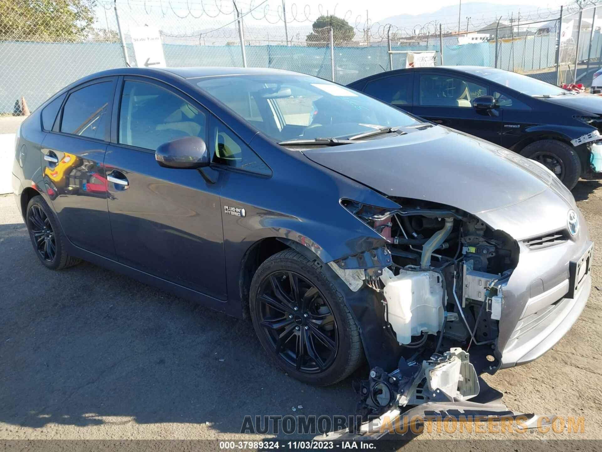 JTDKN3DP3F3074734 TOYOTA PRIUS PLUG-IN 2015