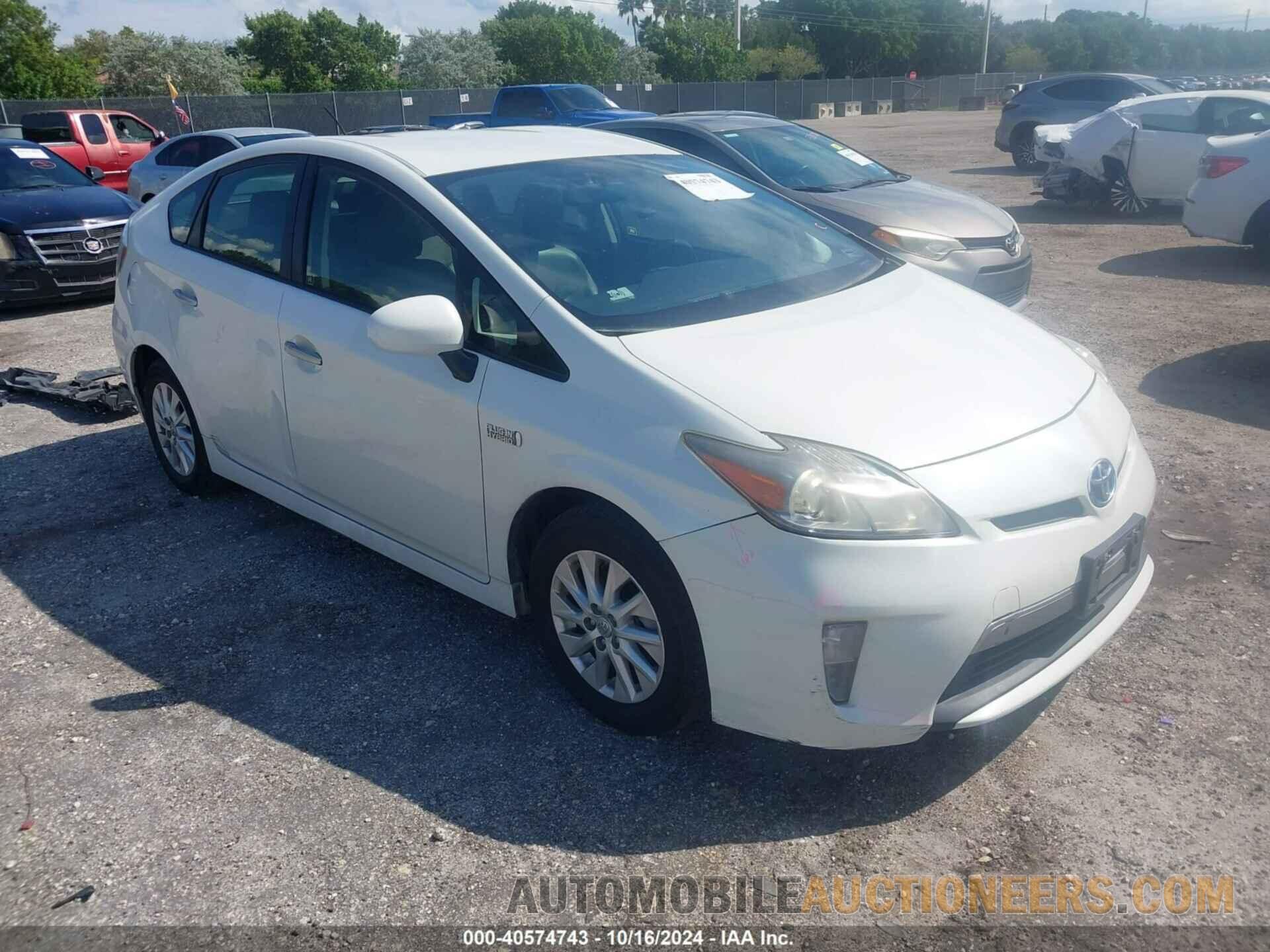 JTDKN3DP4E3059383 TOYOTA PRIUS PLUG-IN 2014