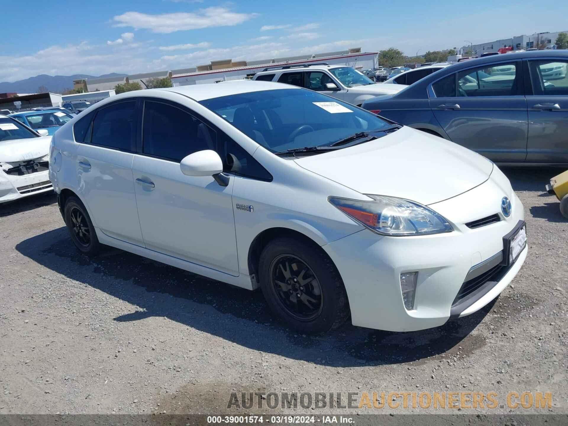 JTDKN3DP4F3066626 TOYOTA PRIUS PLUG-IN 2015