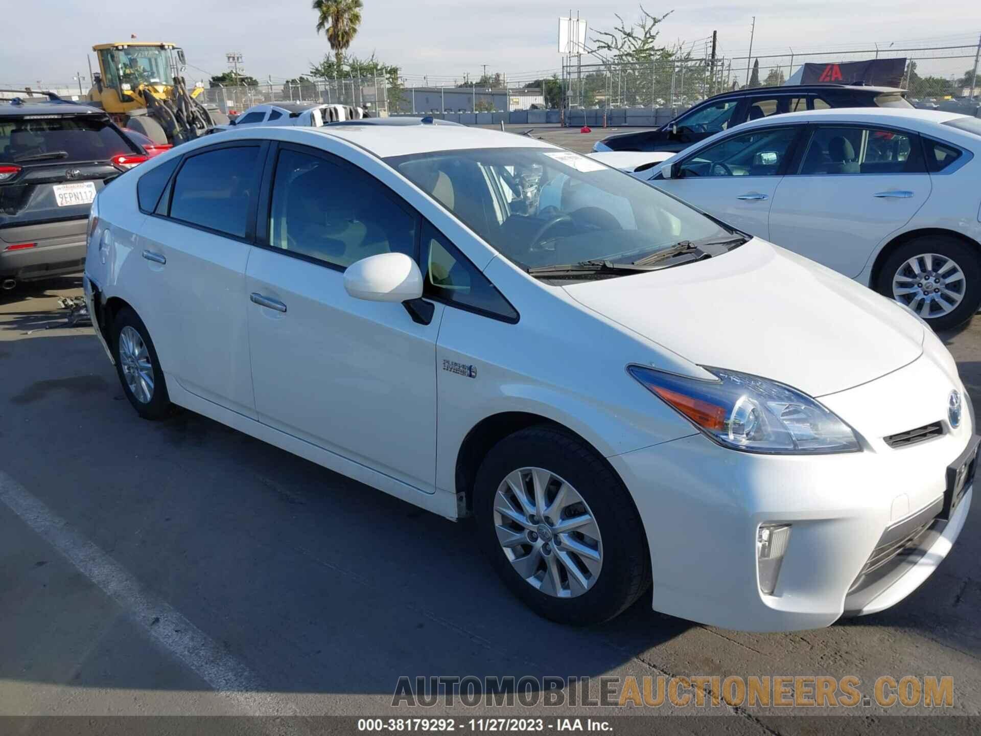 JTDKN3DP4F3070644 TOYOTA PRIUS PLUG-IN 2015