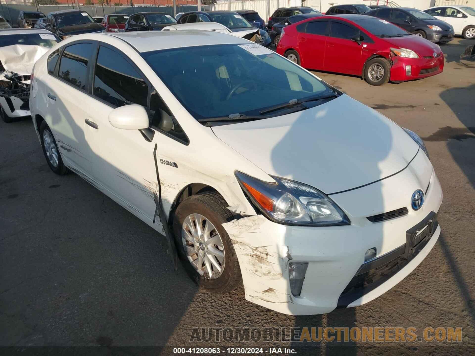 JTDKN3DP5C3020928 TOYOTA PRIUS PLUG-IN 2012