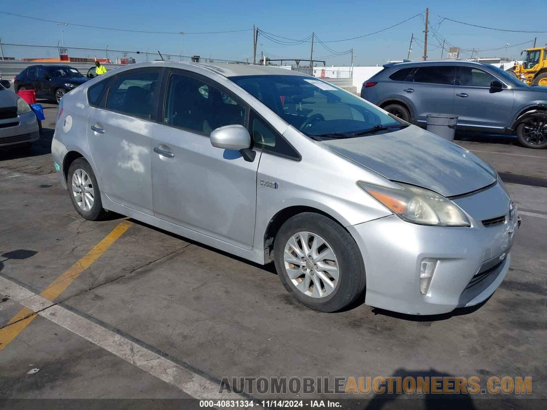 JTDKN3DP5C3023845 TOYOTA PRIUS PLUG-IN 2012