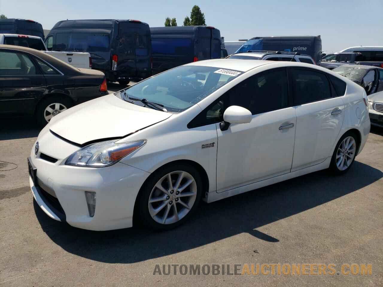 JTDKN3DP5F3070748 TOYOTA PRIUS 2015