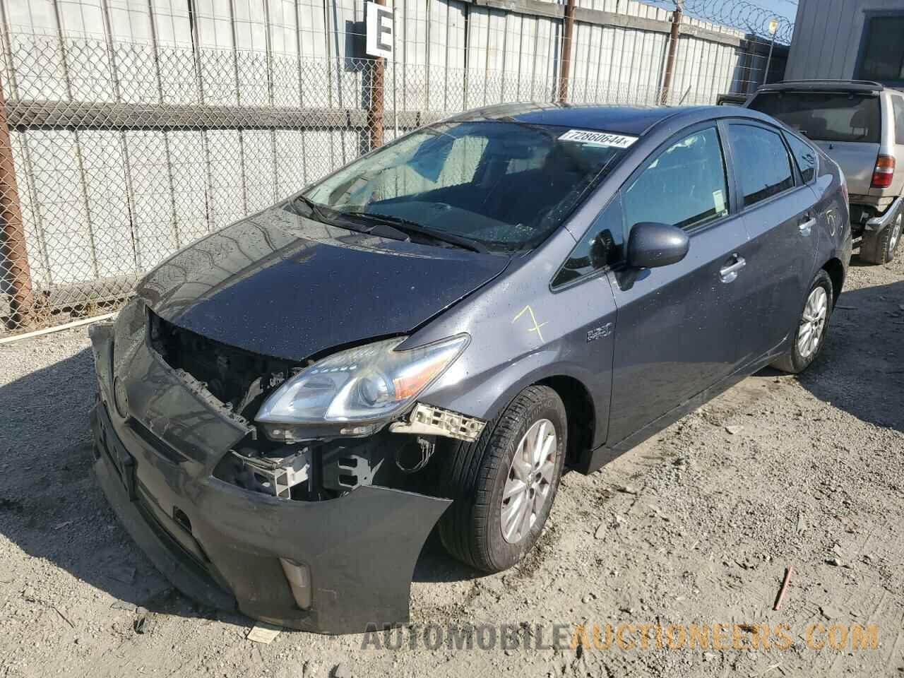 JTDKN3DP5F3073083 TOYOTA PRIUS 2015