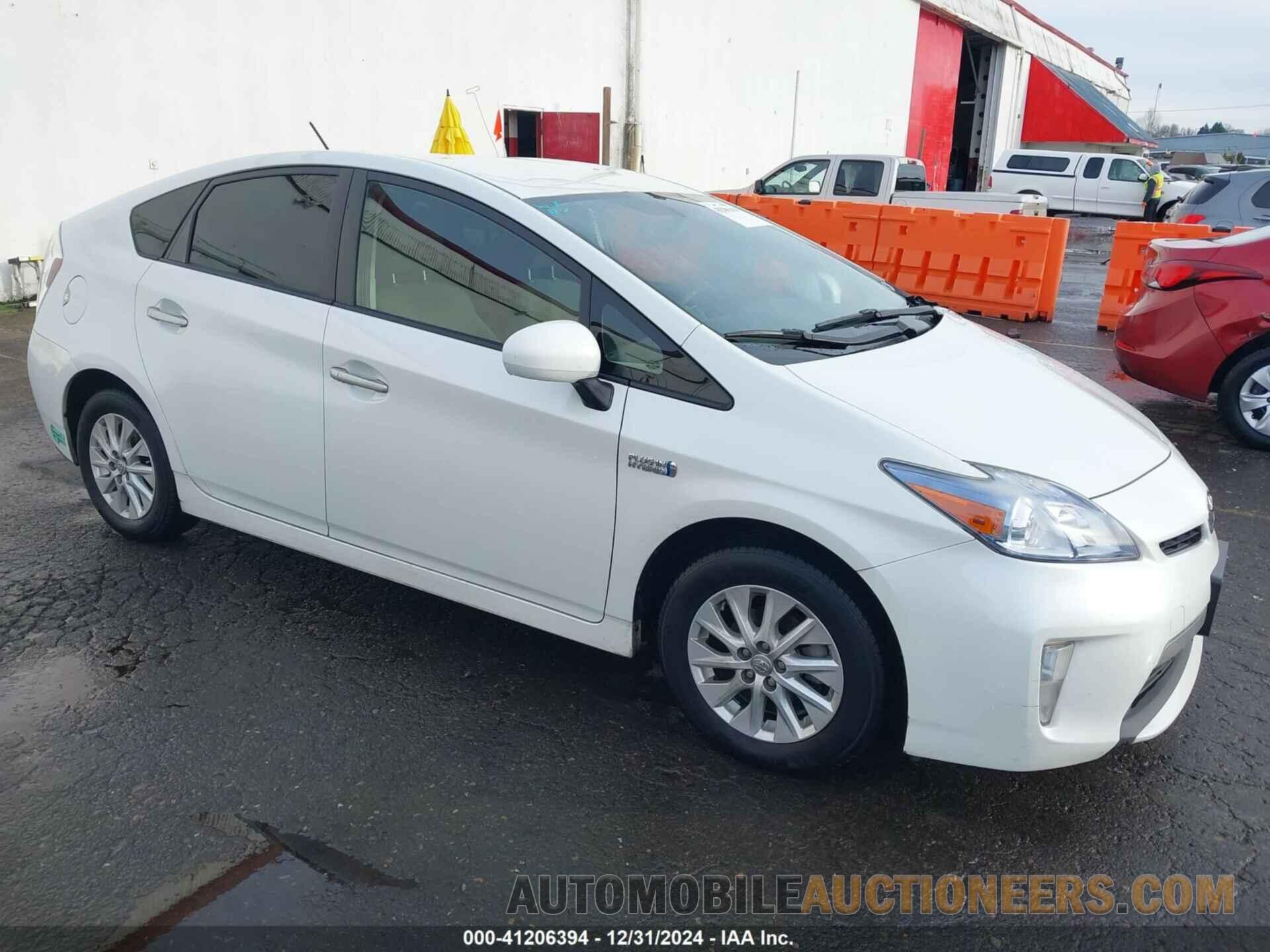 JTDKN3DP6D3036749 TOYOTA PRIUS PLUG-IN 2013