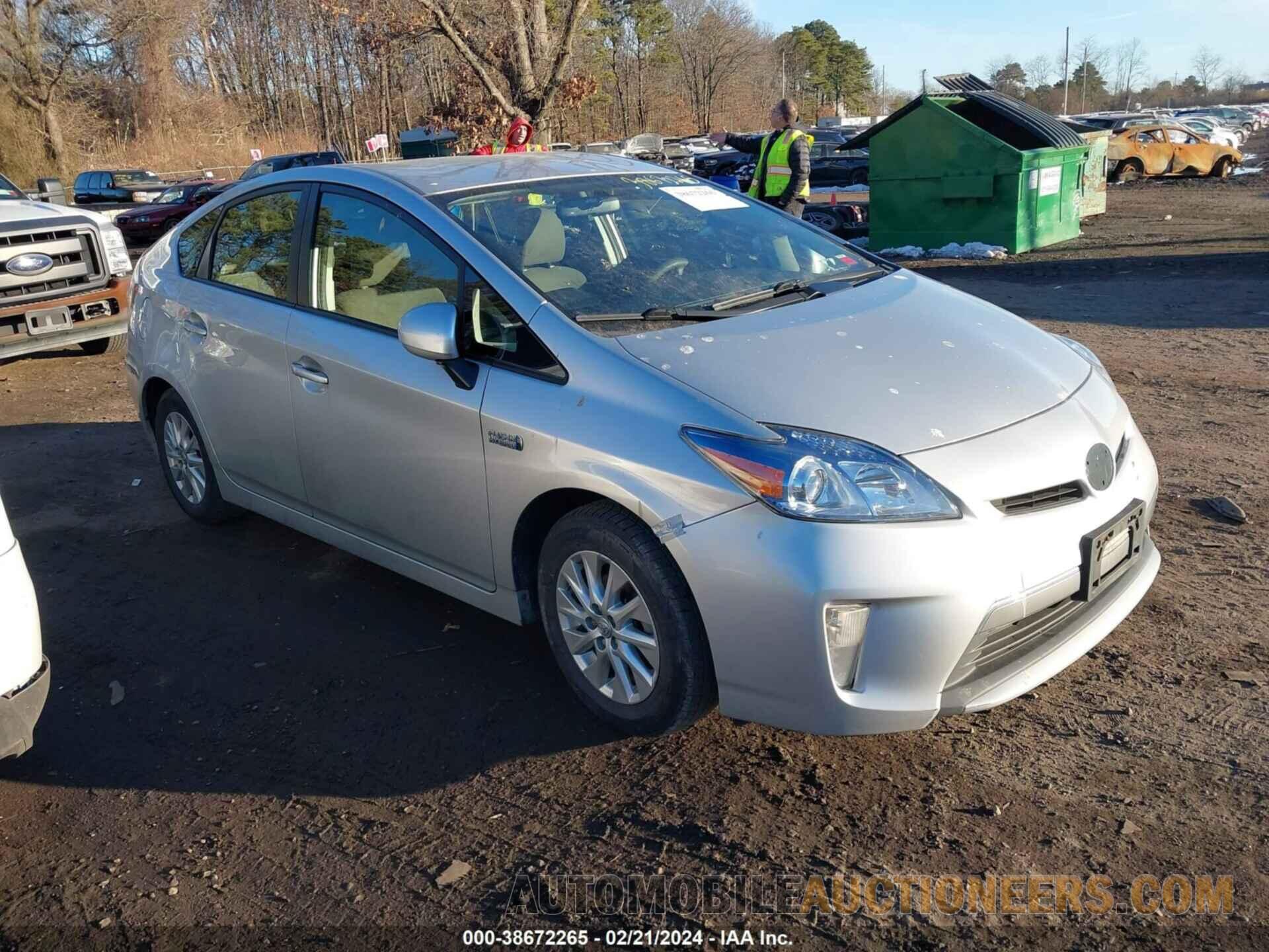 JTDKN3DP6F3068751 TOYOTA PRIUS PLUG-IN 2015