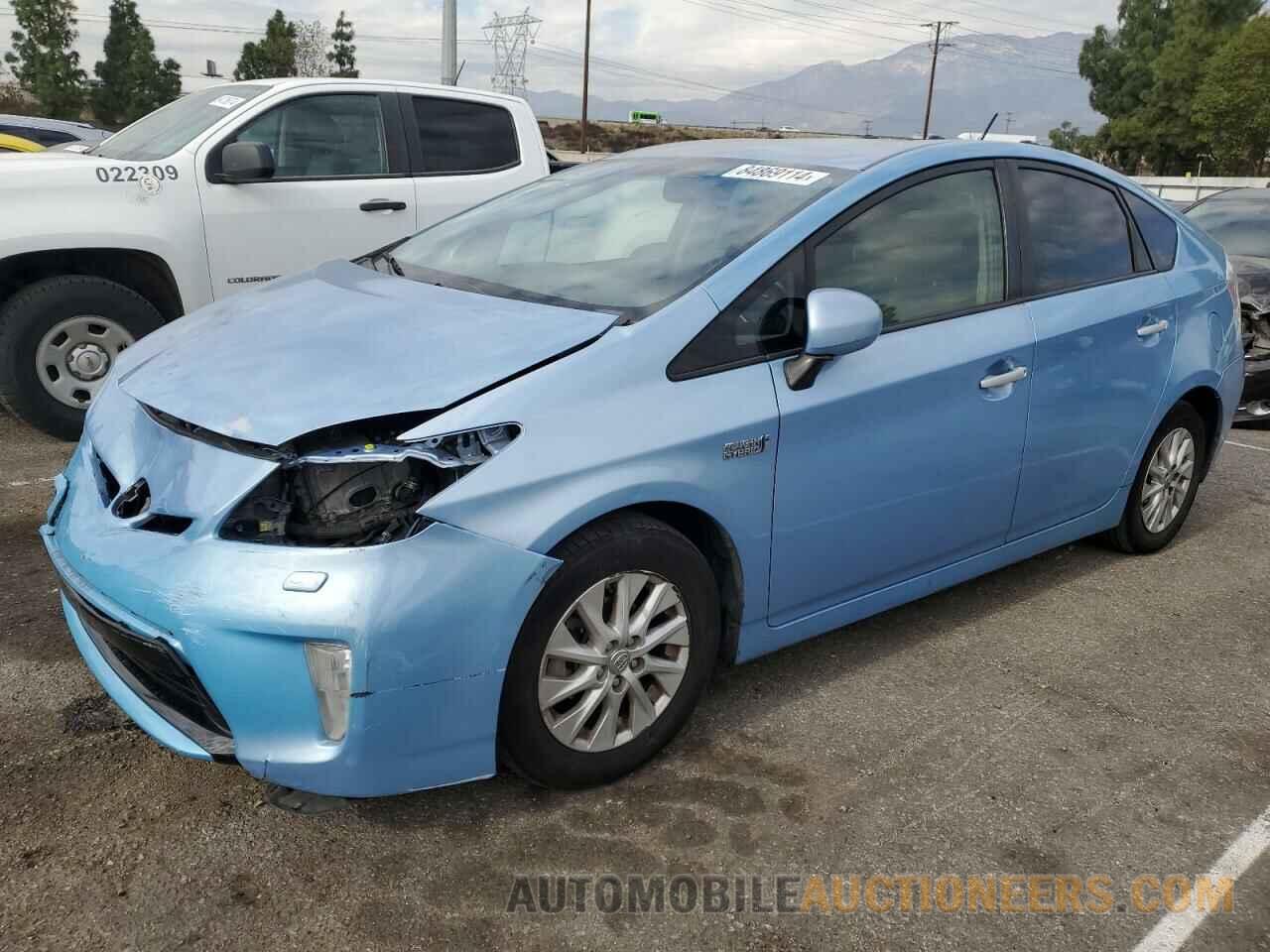 JTDKN3DP7C3001474 TOYOTA PRIUS 2012