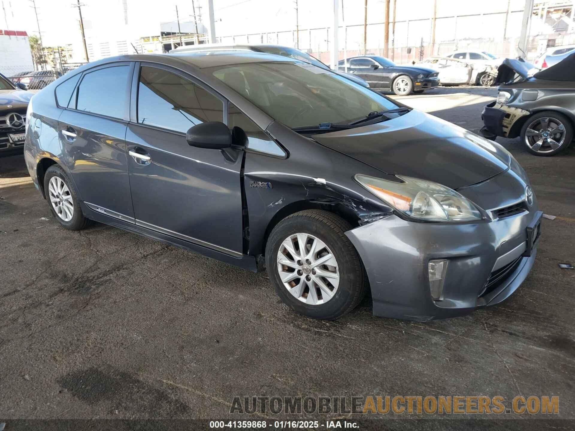 JTDKN3DP7C3015441 TOYOTA PRIUS PLUG-IN 2012