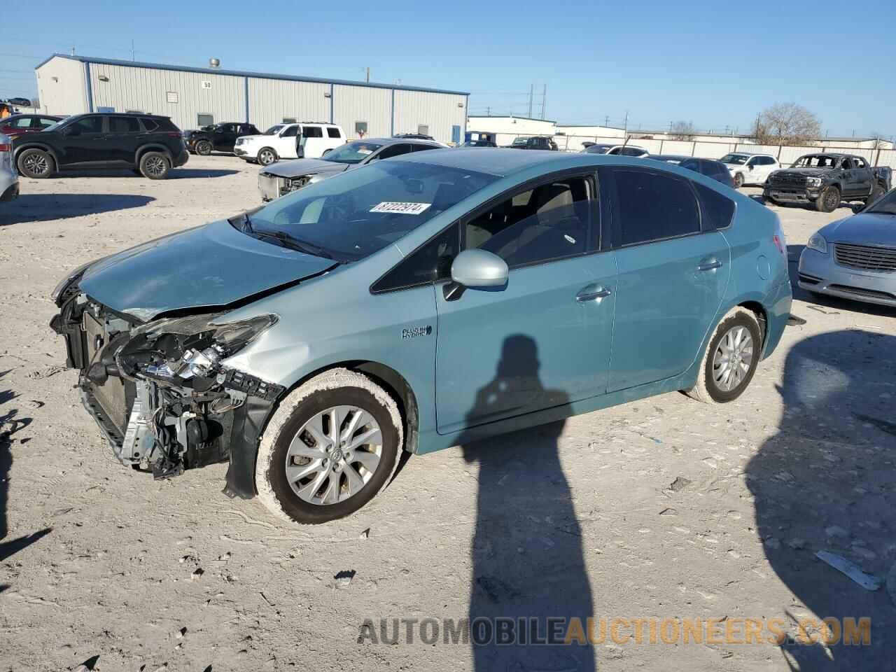 JTDKN3DP7C3027542 TOYOTA PRIUS 2012