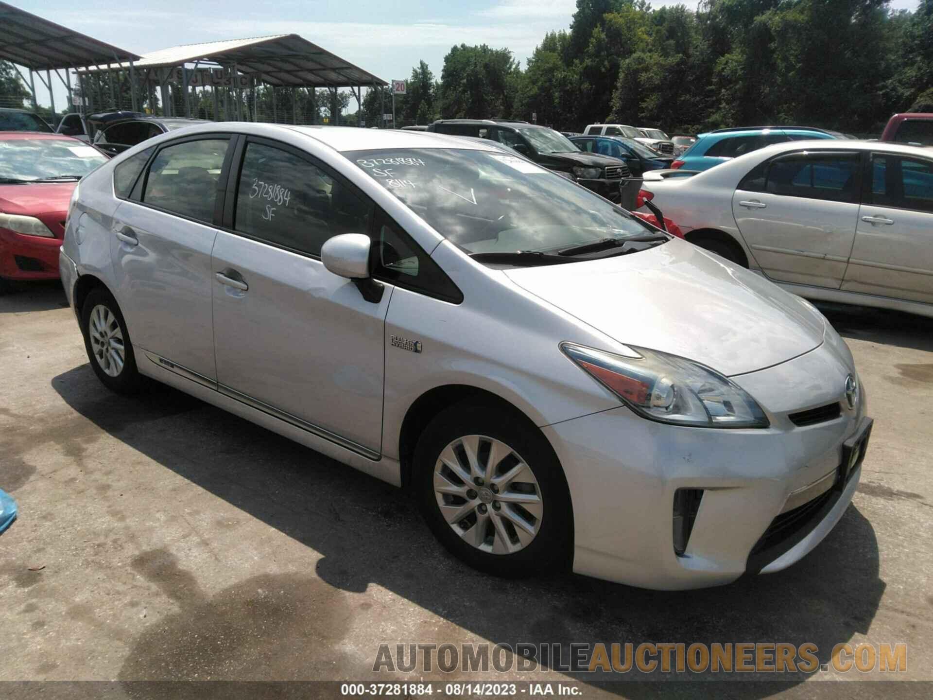 JTDKN3DP7F3069598 TOYOTA PRIUS PLUG-IN 2015