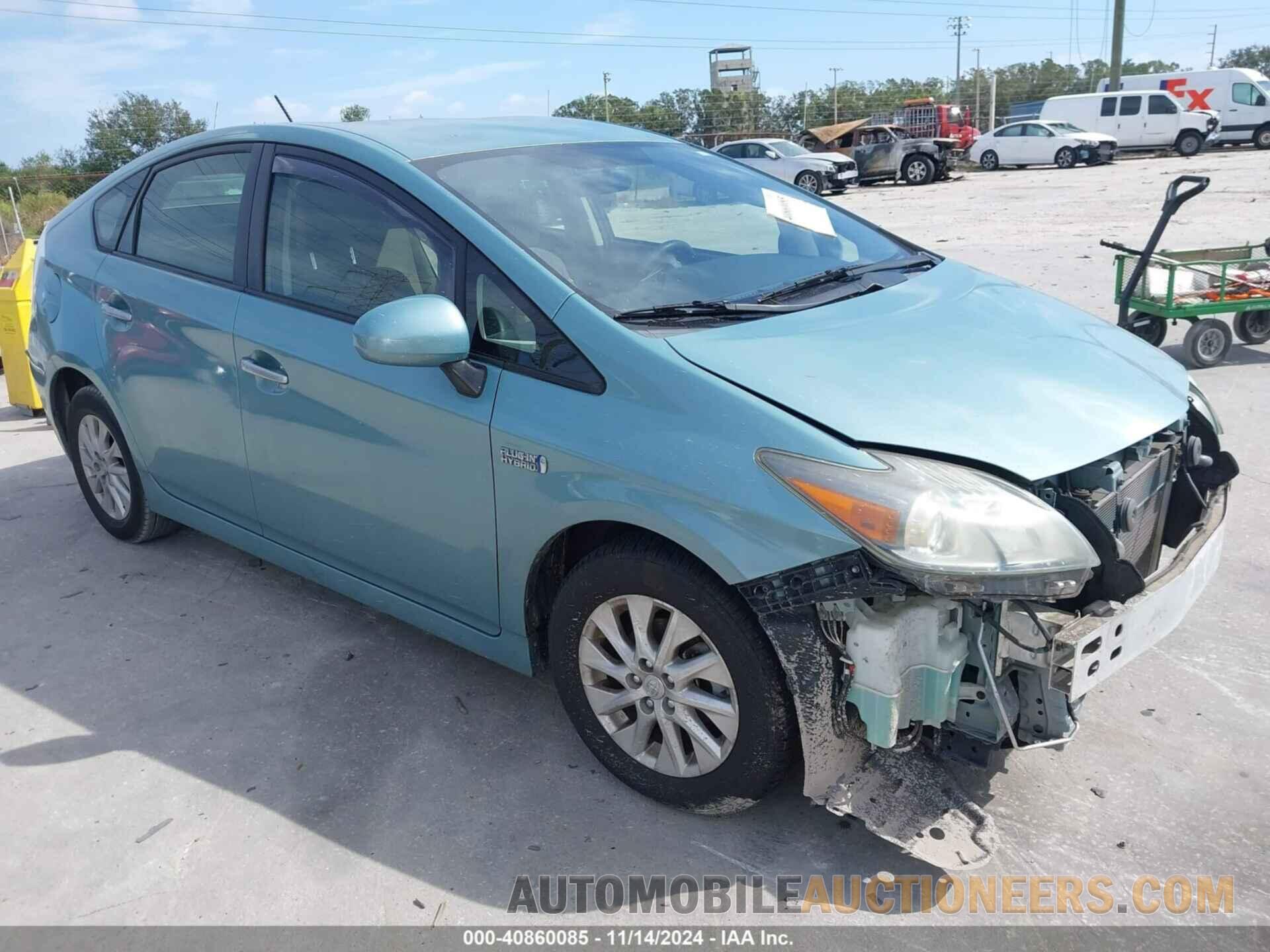 JTDKN3DP8D3035179 TOYOTA PRIUS PLUG-IN 2013