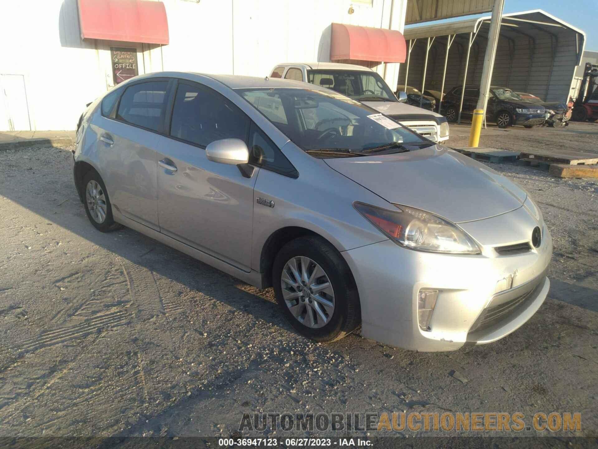 JTDKN3DP8F3067102 TOYOTA PRIUS PLUG-IN 2015