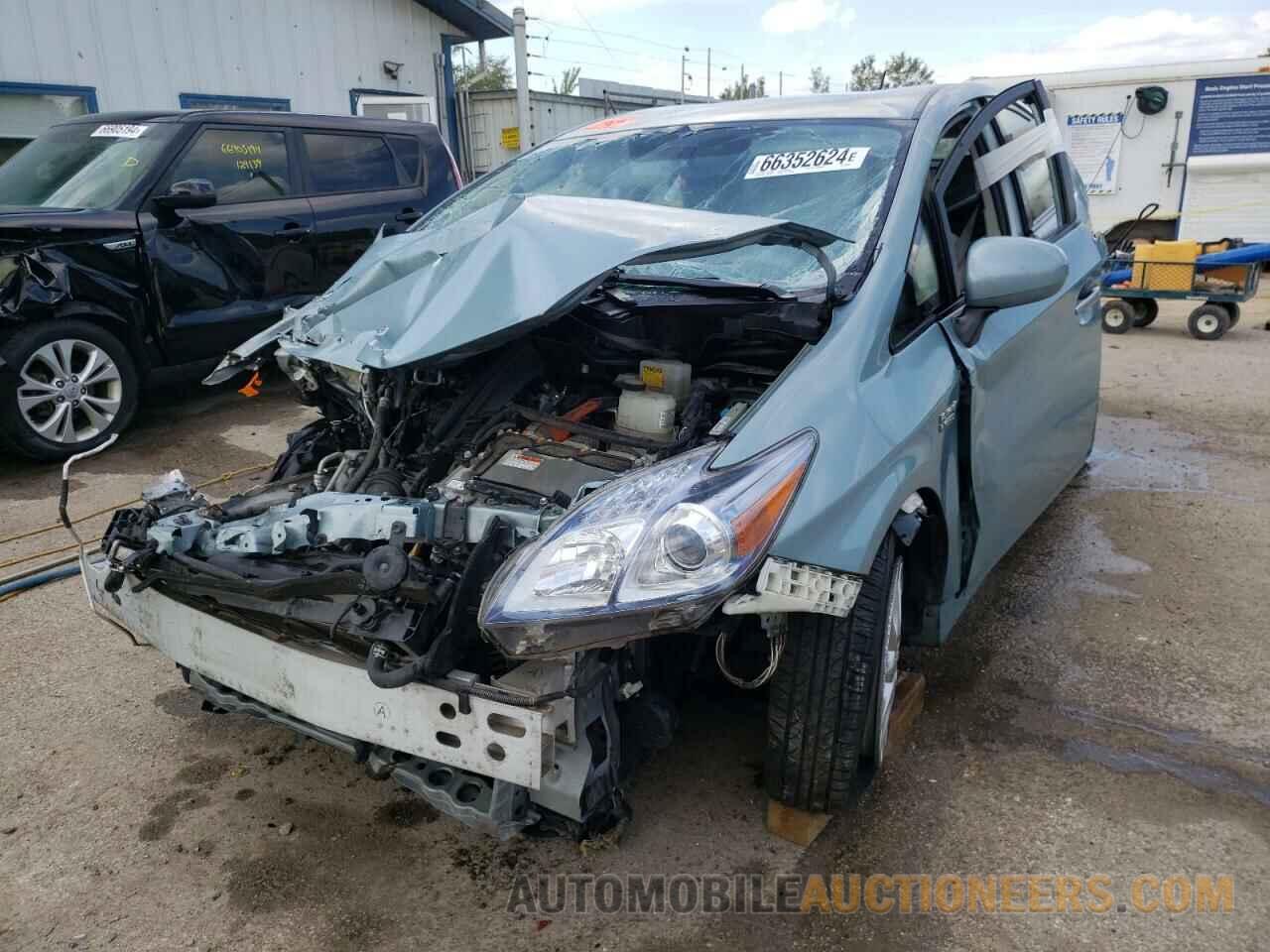 JTDKN3DP9C3008698 TOYOTA PRIUS 2012