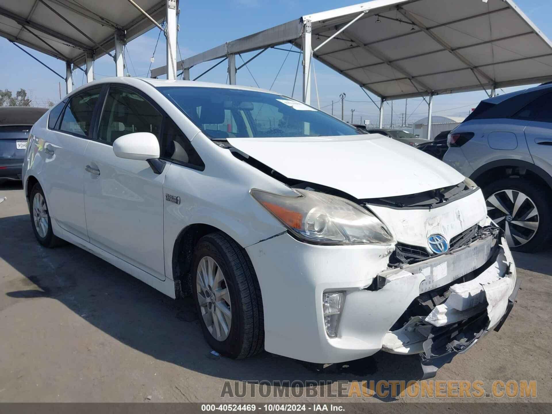 JTDKN3DP9D3040701 TOYOTA PRIUS PLUG-IN 2013