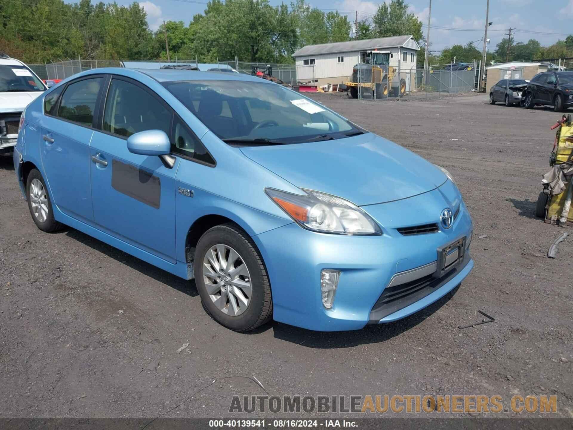 JTDKN3DP9E3058195 TOYOTA PRIUS PLUG-IN 2014