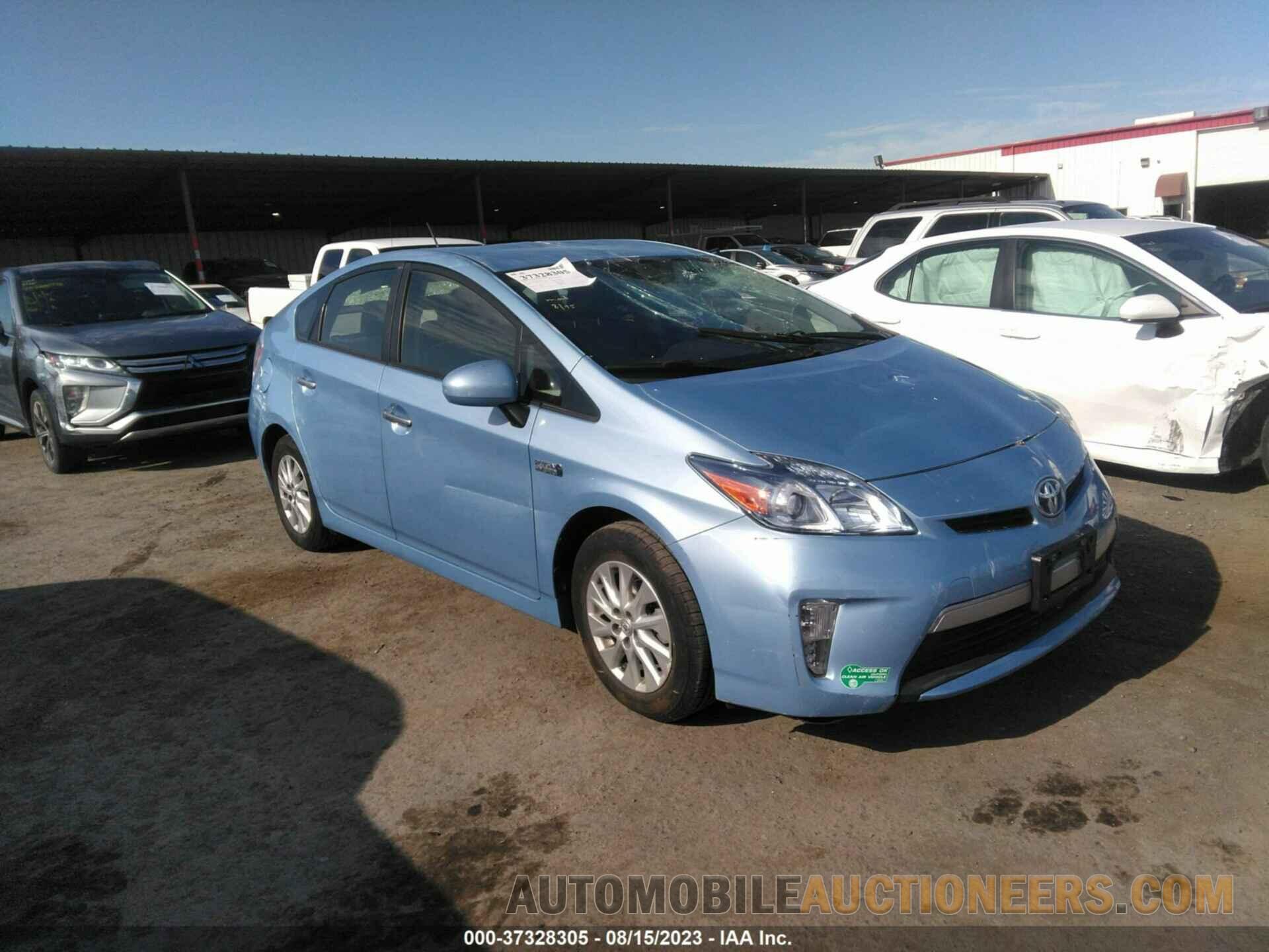 JTDKN3DPXF3071703 TOYOTA PRIUS PLUG-IN 2015