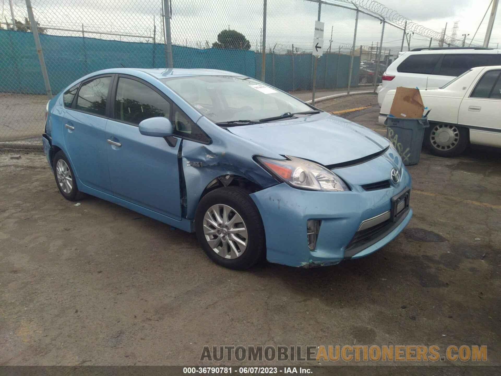 JTDKN3DPXF3073595 TOYOTA PRIUS PLUG-IN 2015