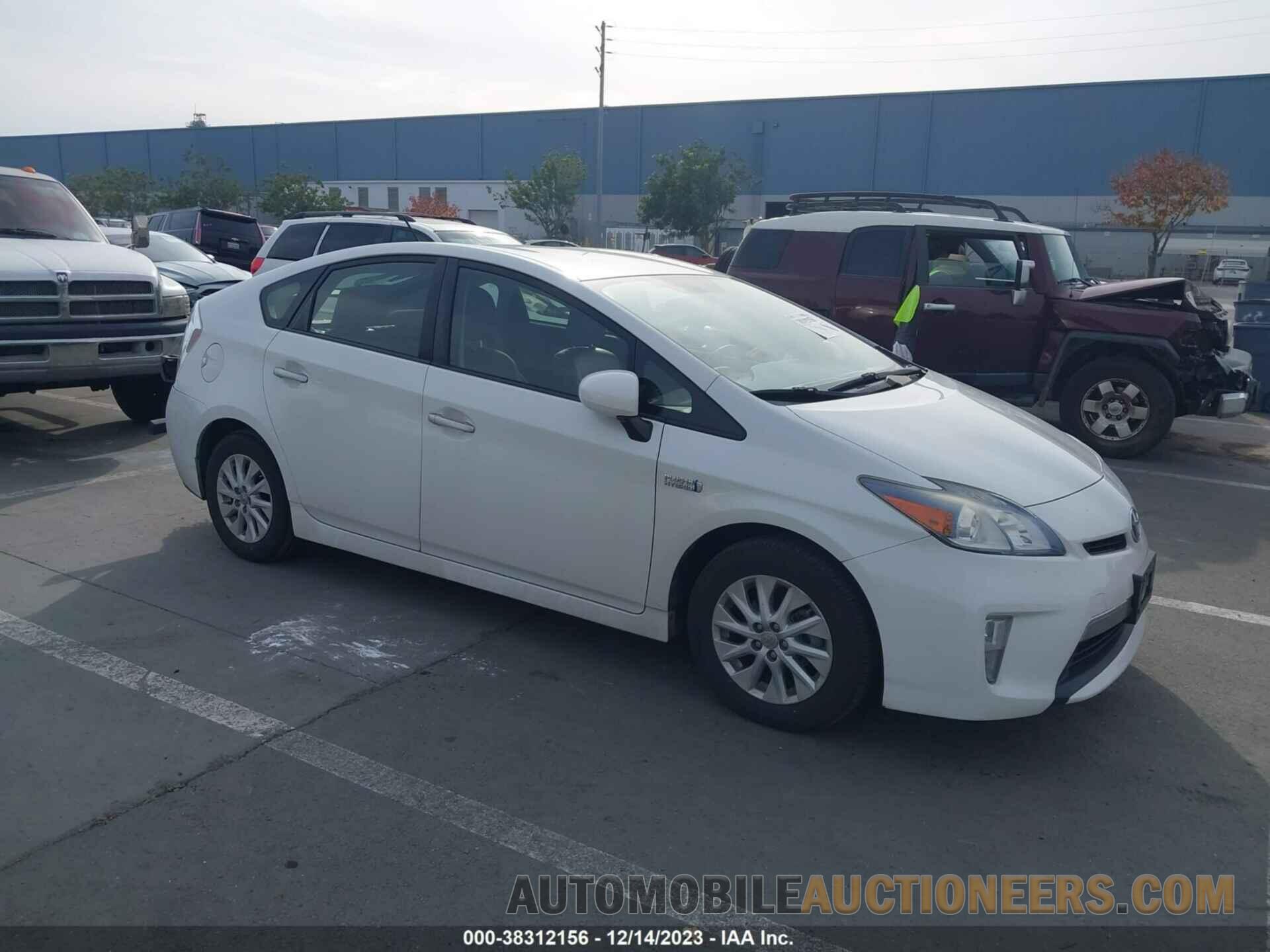 JTDKN3DPXF3074617 TOYOTA PRIUS PLUG-IN 2015