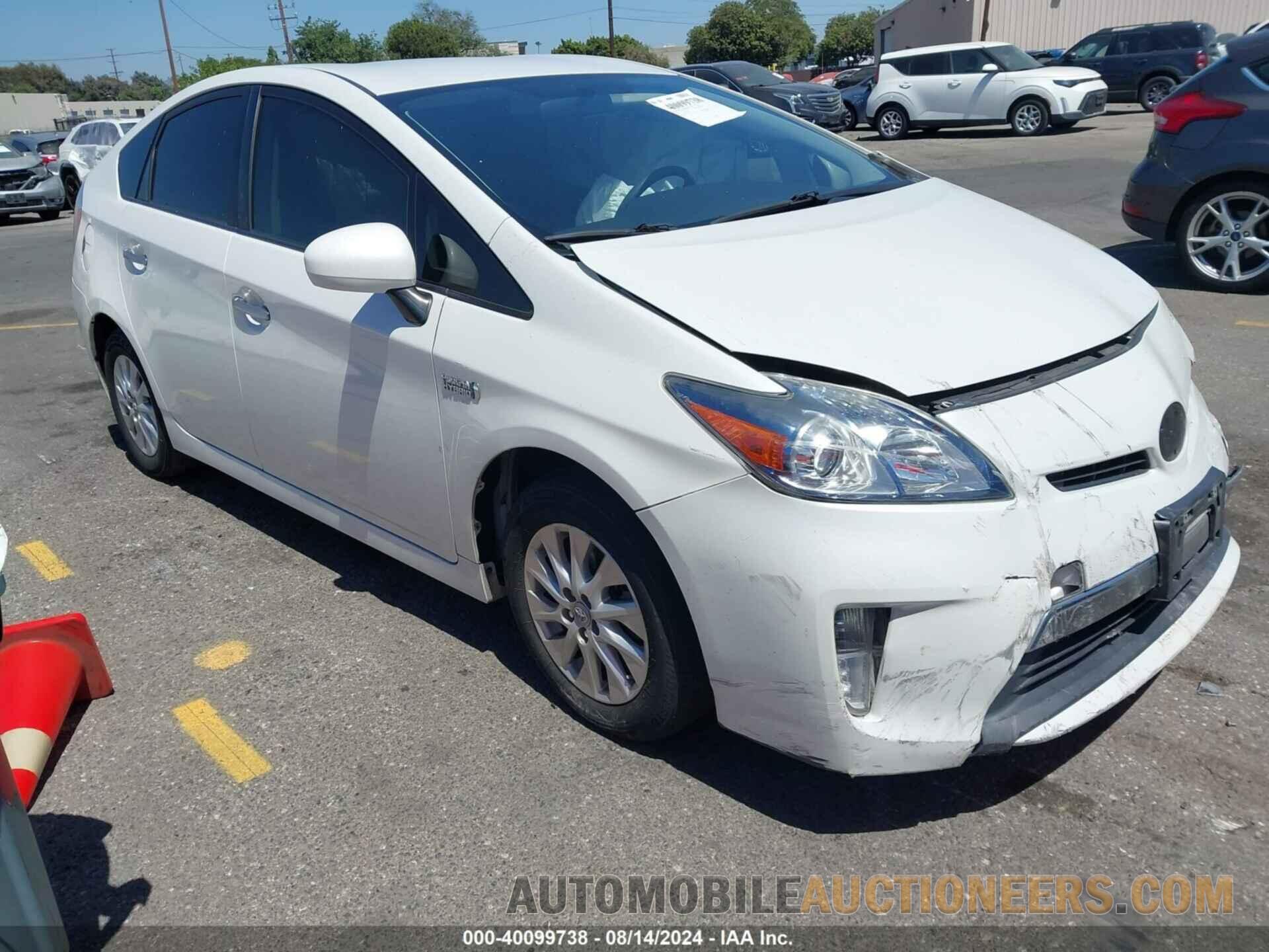 JTDKN3DPXF3075363 TOYOTA PRIUS PLUG-IN 2015