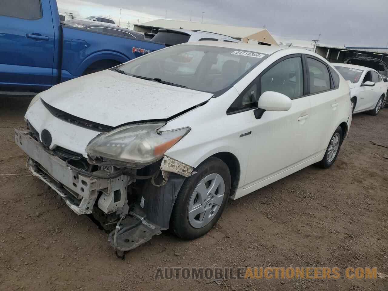 JTDKN3DU0B0249507 TOYOTA PRIUS 2011