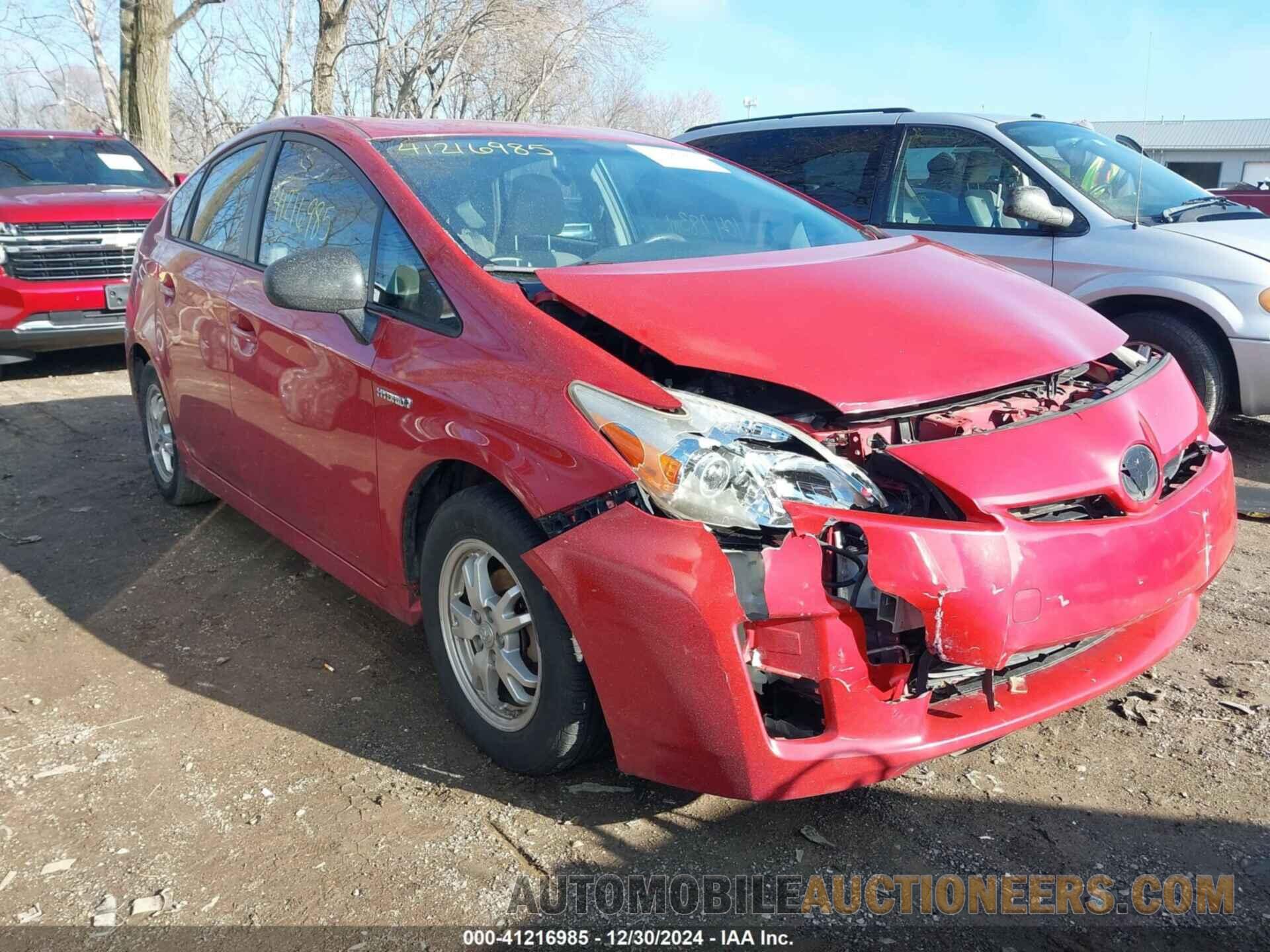 JTDKN3DU0B0254786 TOYOTA PRIUS 2011