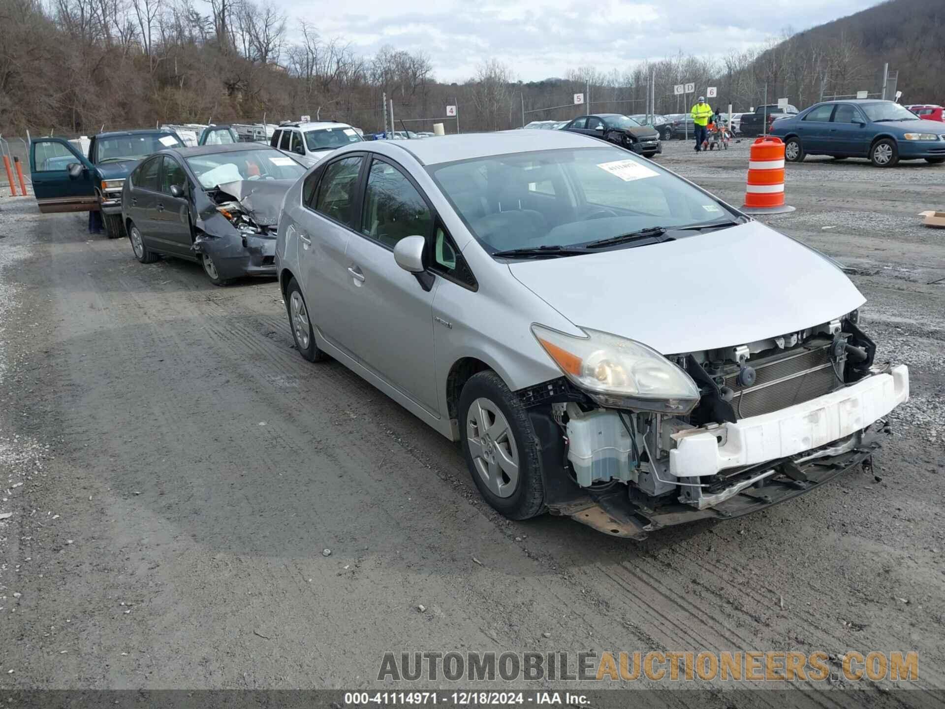 JTDKN3DU0B0261866 TOYOTA PRIUS 2011