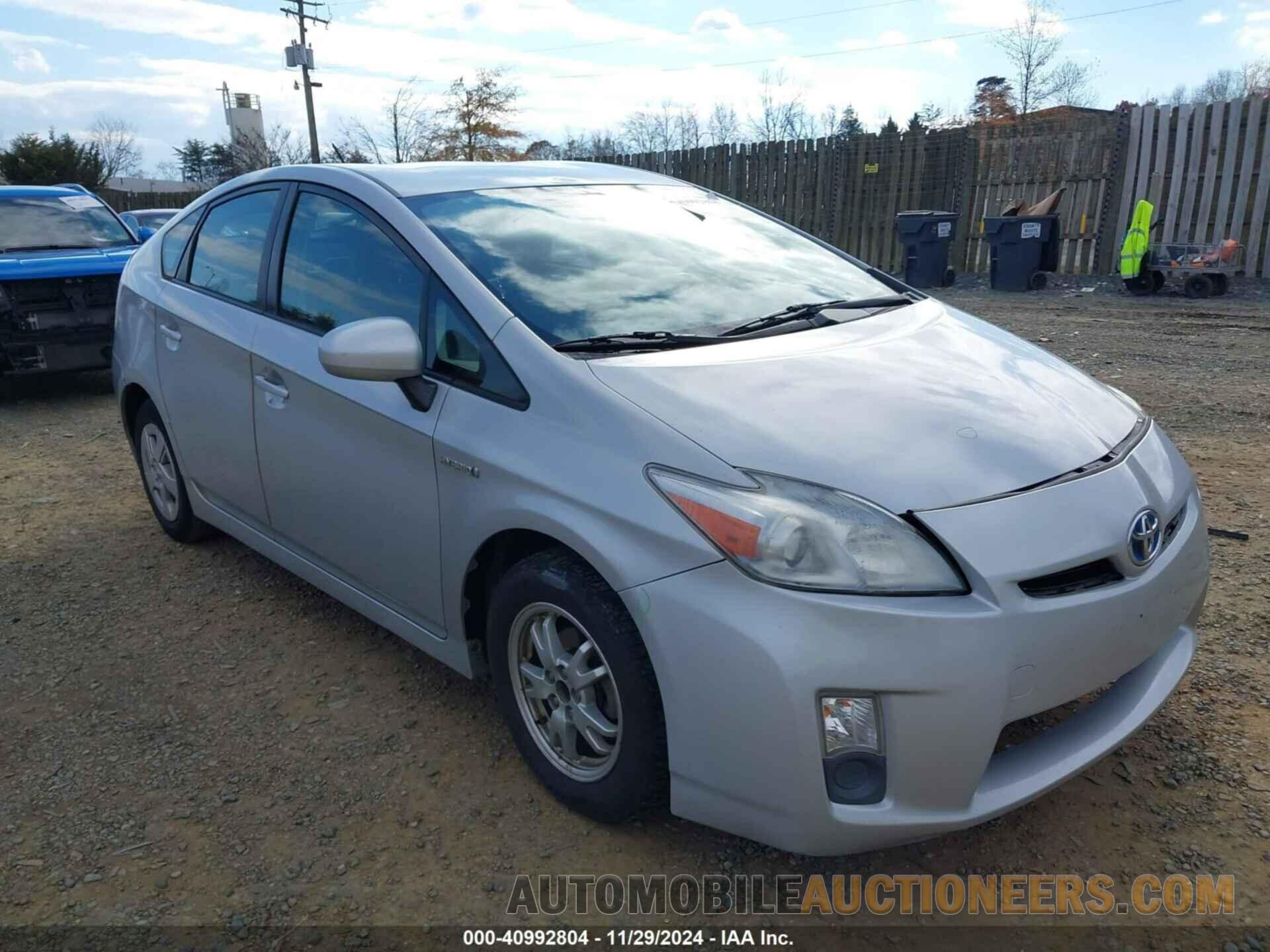 JTDKN3DU0B0282653 TOYOTA PRIUS 2011