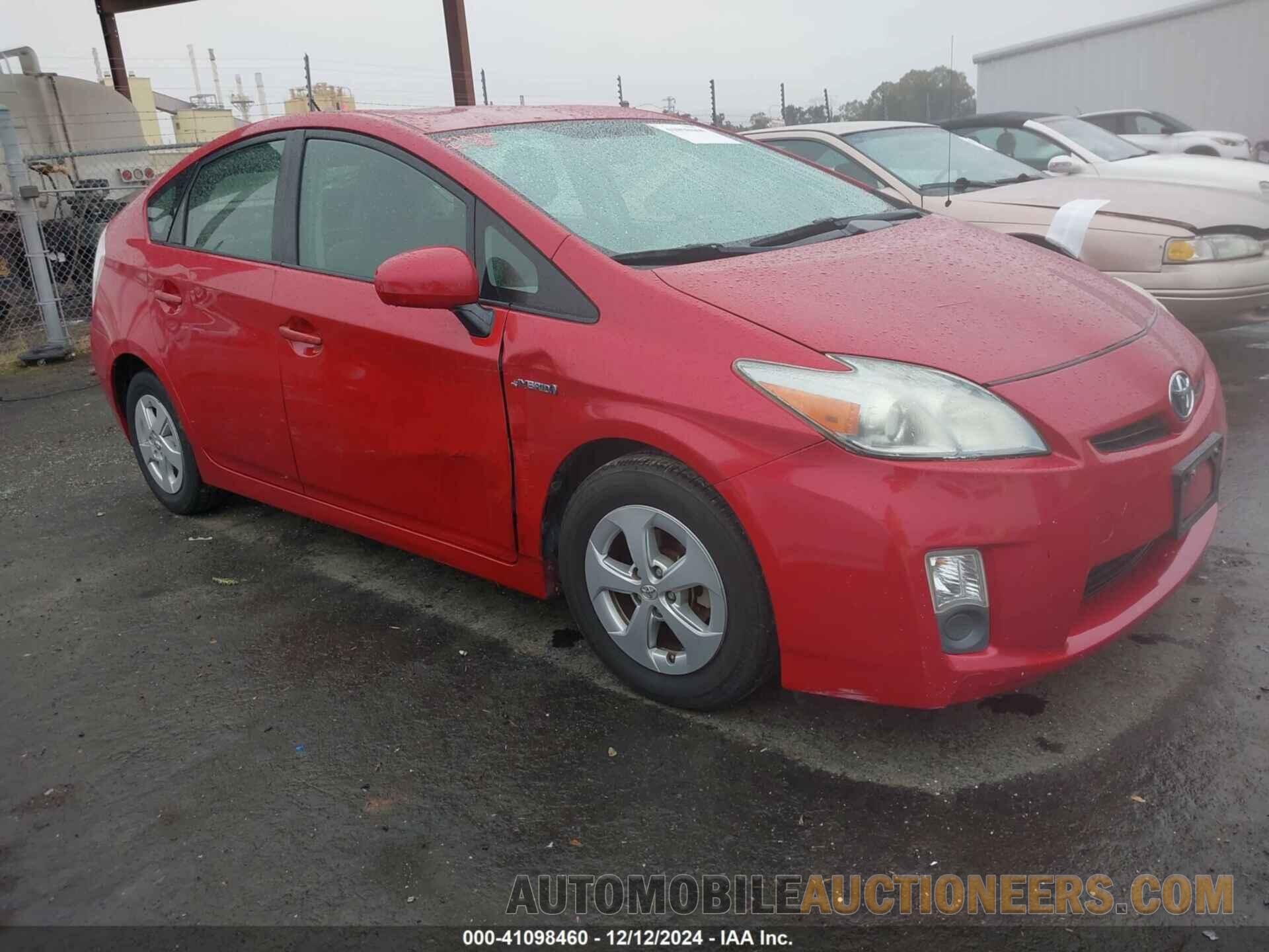 JTDKN3DU0B0288534 TOYOTA PRIUS 2011