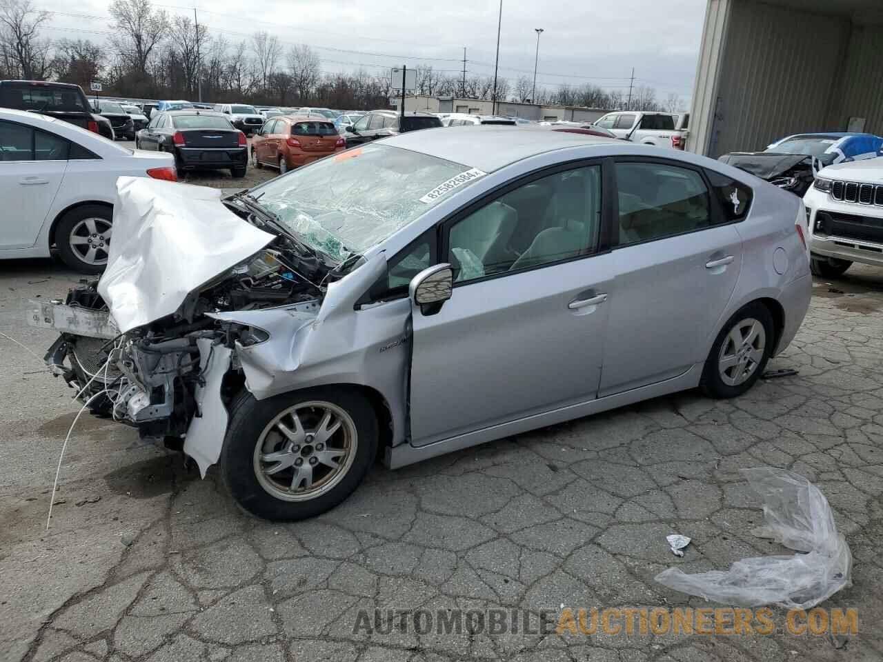 JTDKN3DU0B0296987 TOYOTA PRIUS 2011