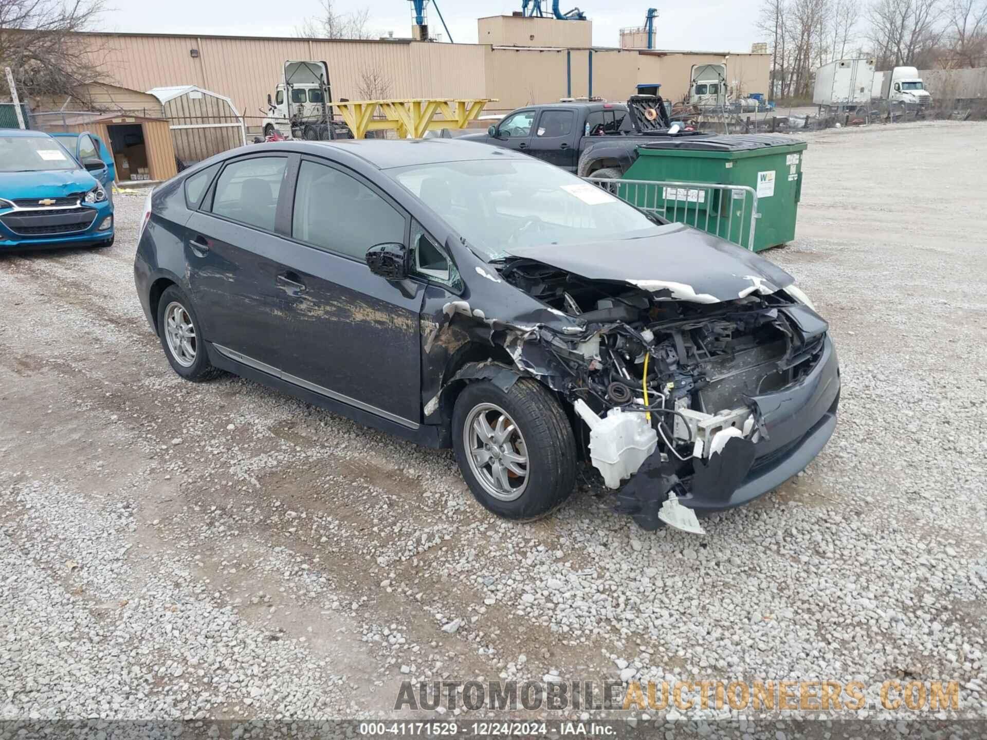 JTDKN3DU0B1454531 TOYOTA PRIUS 2011