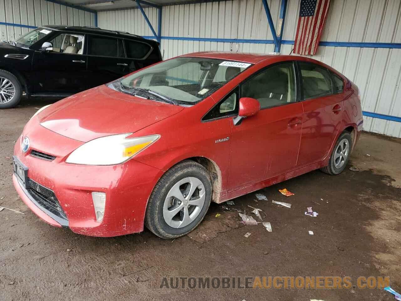 JTDKN3DU0C0335028 TOYOTA PRIUS 2012