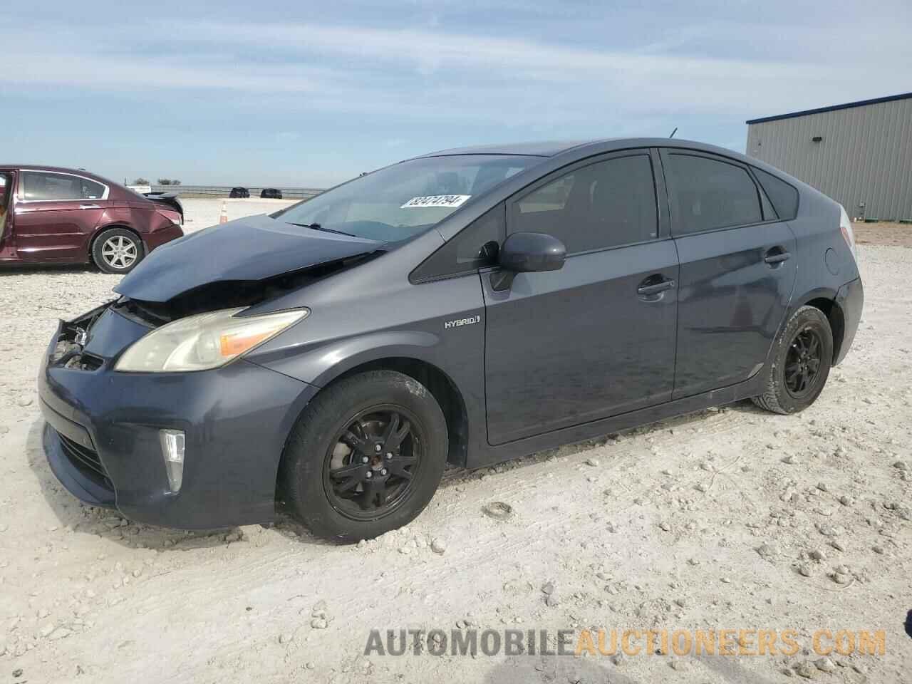 JTDKN3DU0C1502787 TOYOTA PRIUS 2012