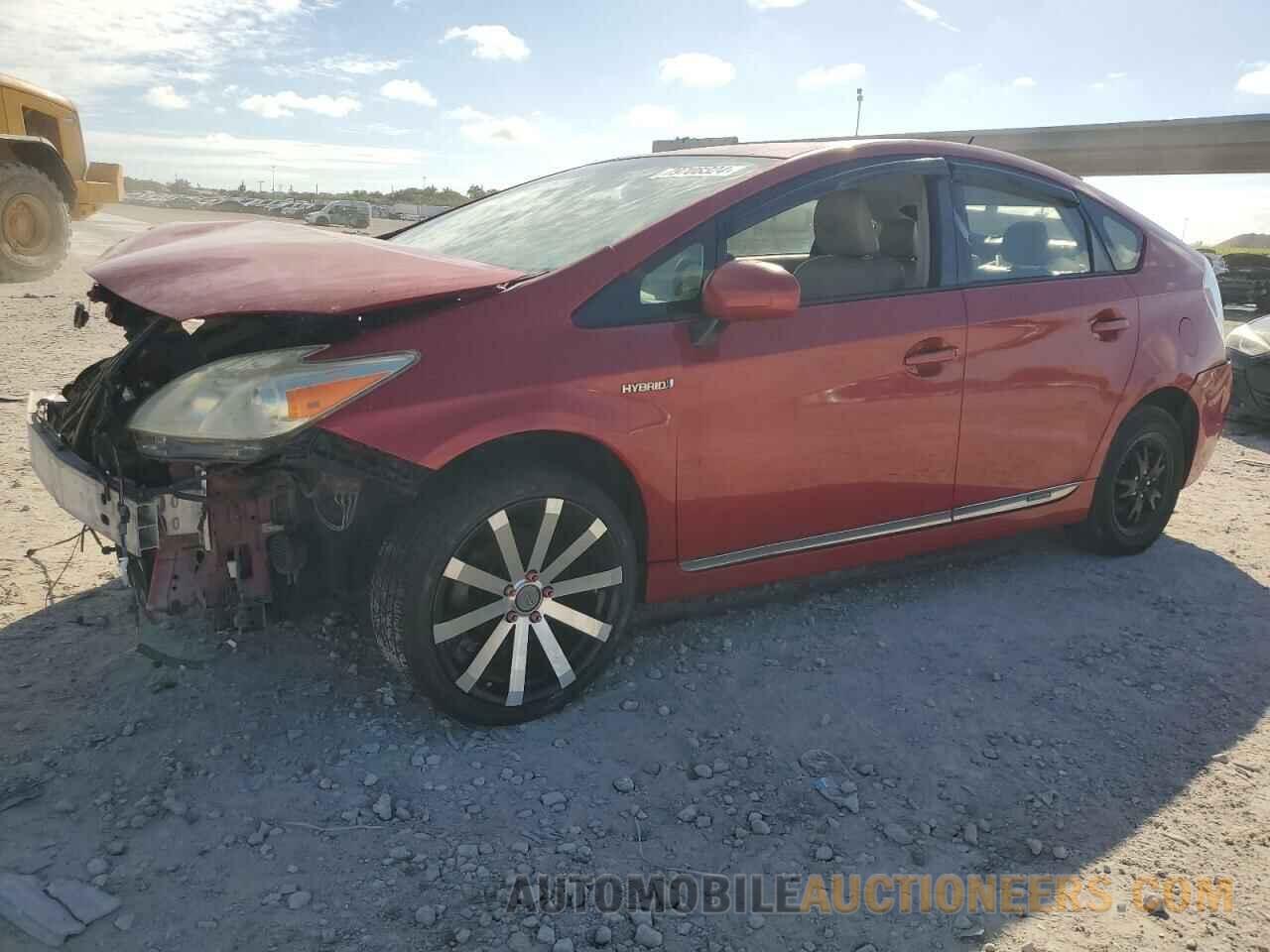 JTDKN3DU0C5408398 TOYOTA PRIUS 2012