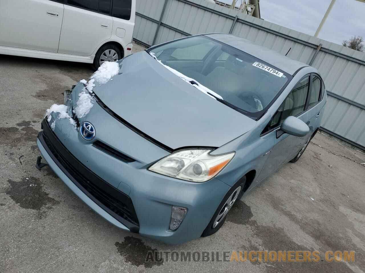 JTDKN3DU0C5425329 TOYOTA PRIUS 2012