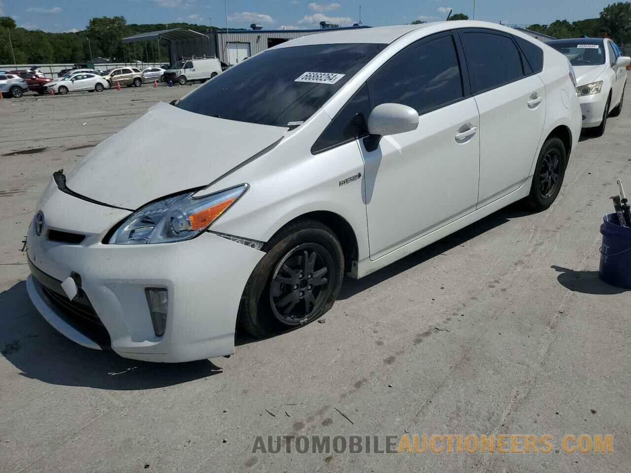 JTDKN3DU0C5485031 TOYOTA PRIUS 2012