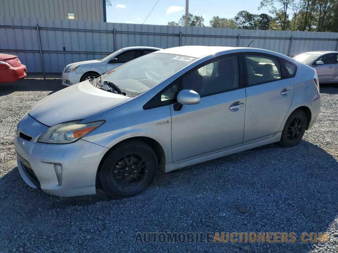 JTDKN3DU0C5501549 TOYOTA PRIUS 2012