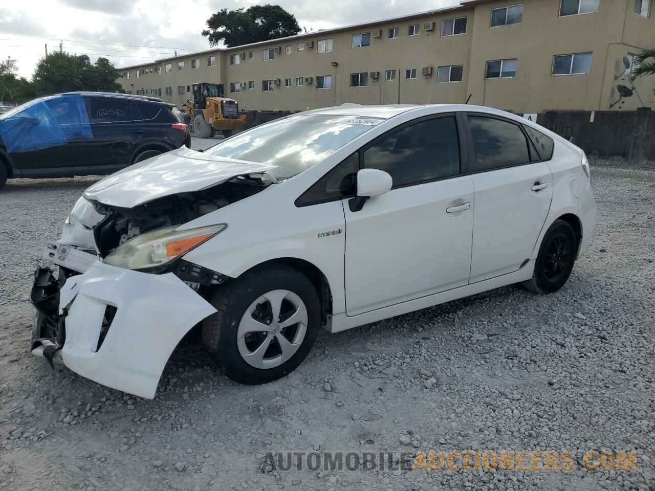 JTDKN3DU0C5511630 TOYOTA PRIUS 2012