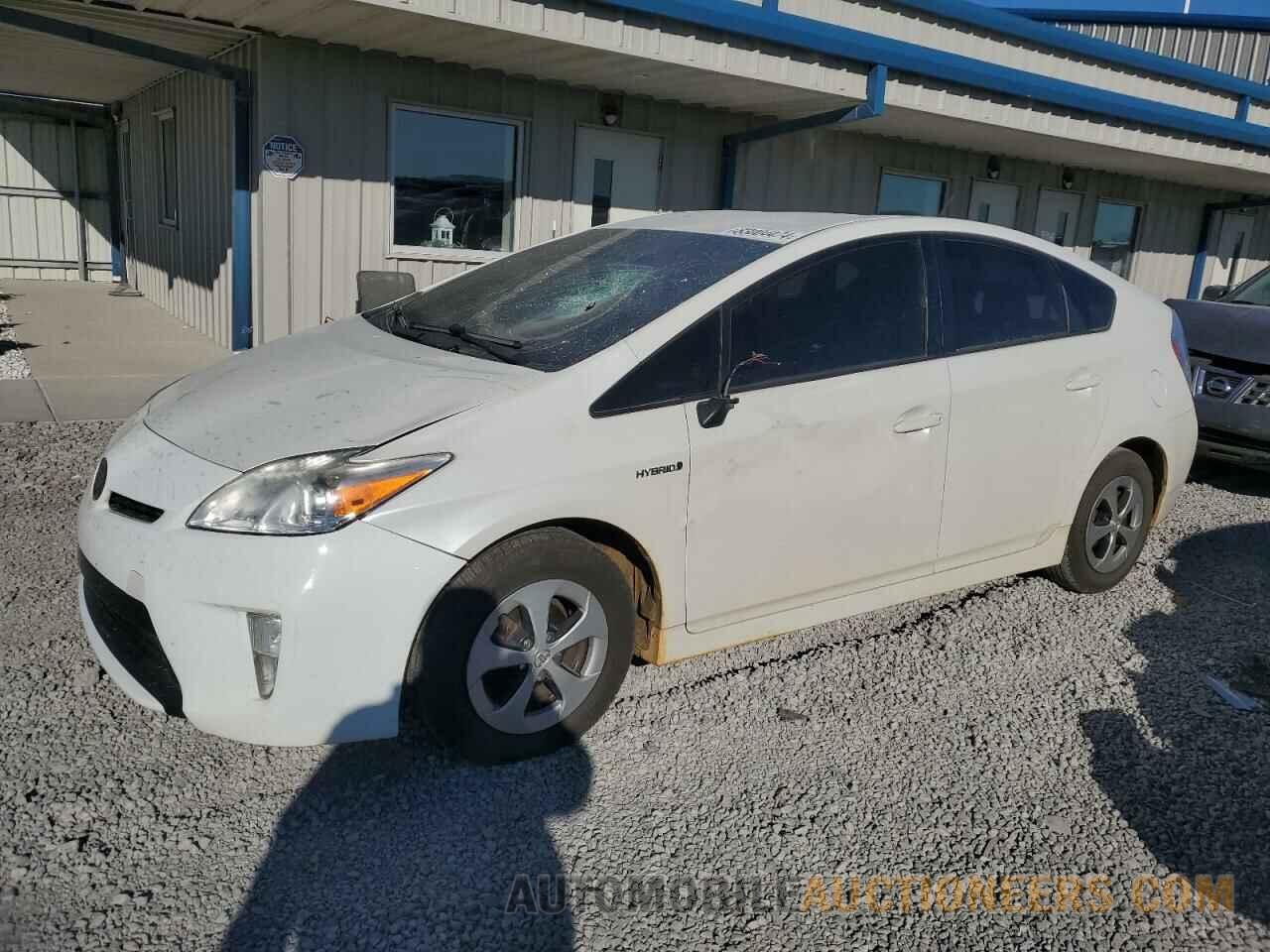 JTDKN3DU0D0344023 TOYOTA PRIUS 2013