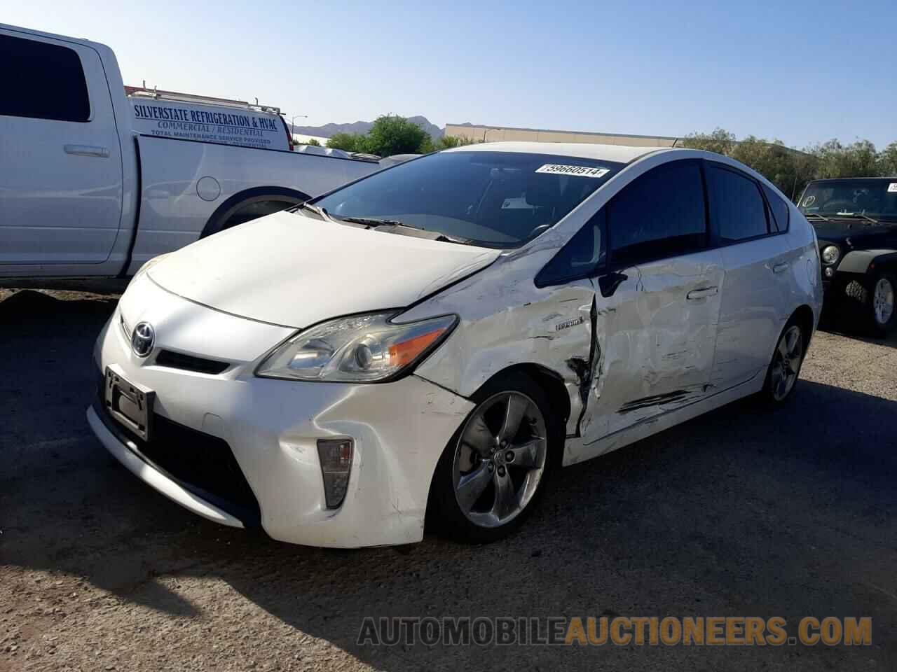 JTDKN3DU0D1637771 TOYOTA PRIUS 2013